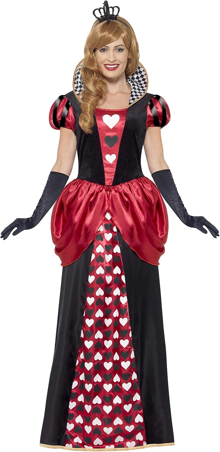 Smiffys Royal Red Queen Costume - L - UK Size 16-18 (45489S)