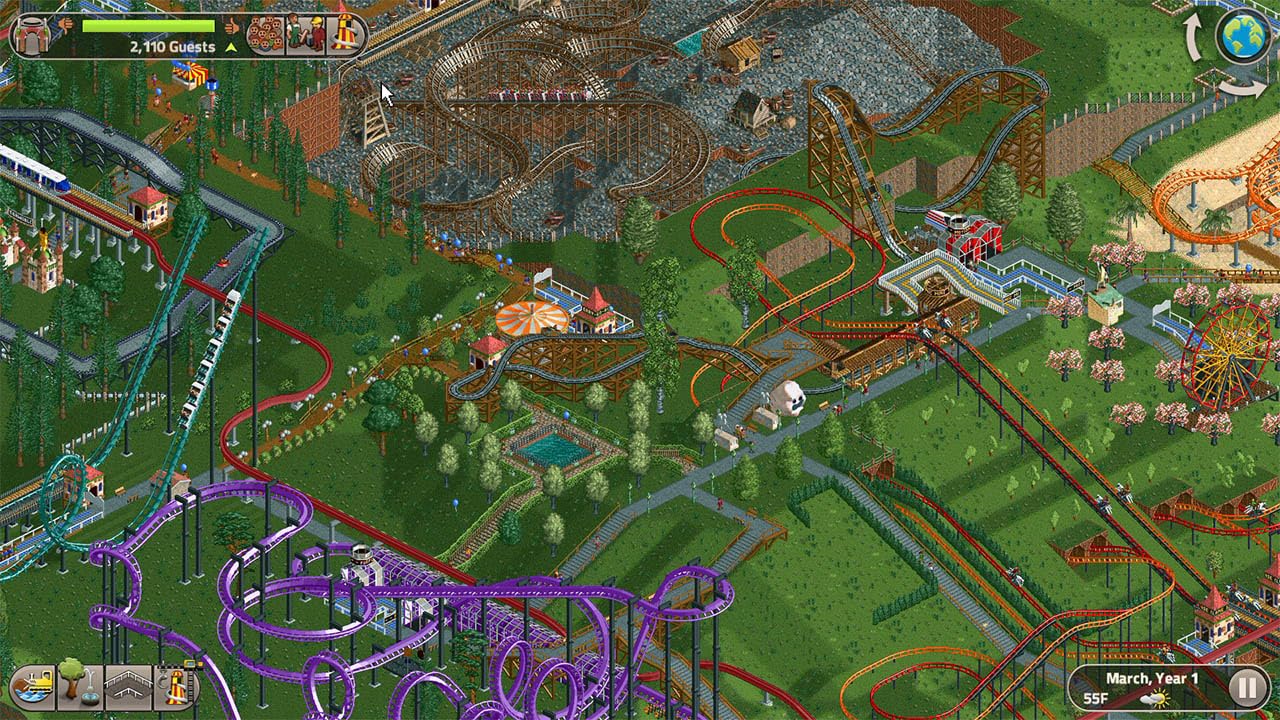 RollerCoaster Tycoon Classic - Nintendo Switch 6