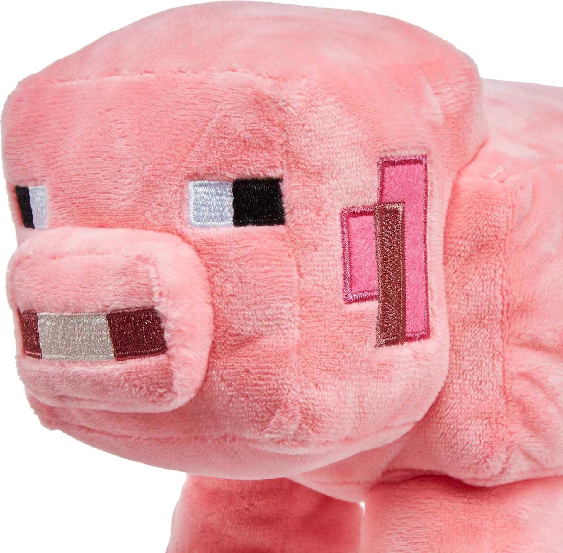 Mattel Minecraft Pig Plush - 8-inch Collectible Soft Toy for Ages 3+ 3