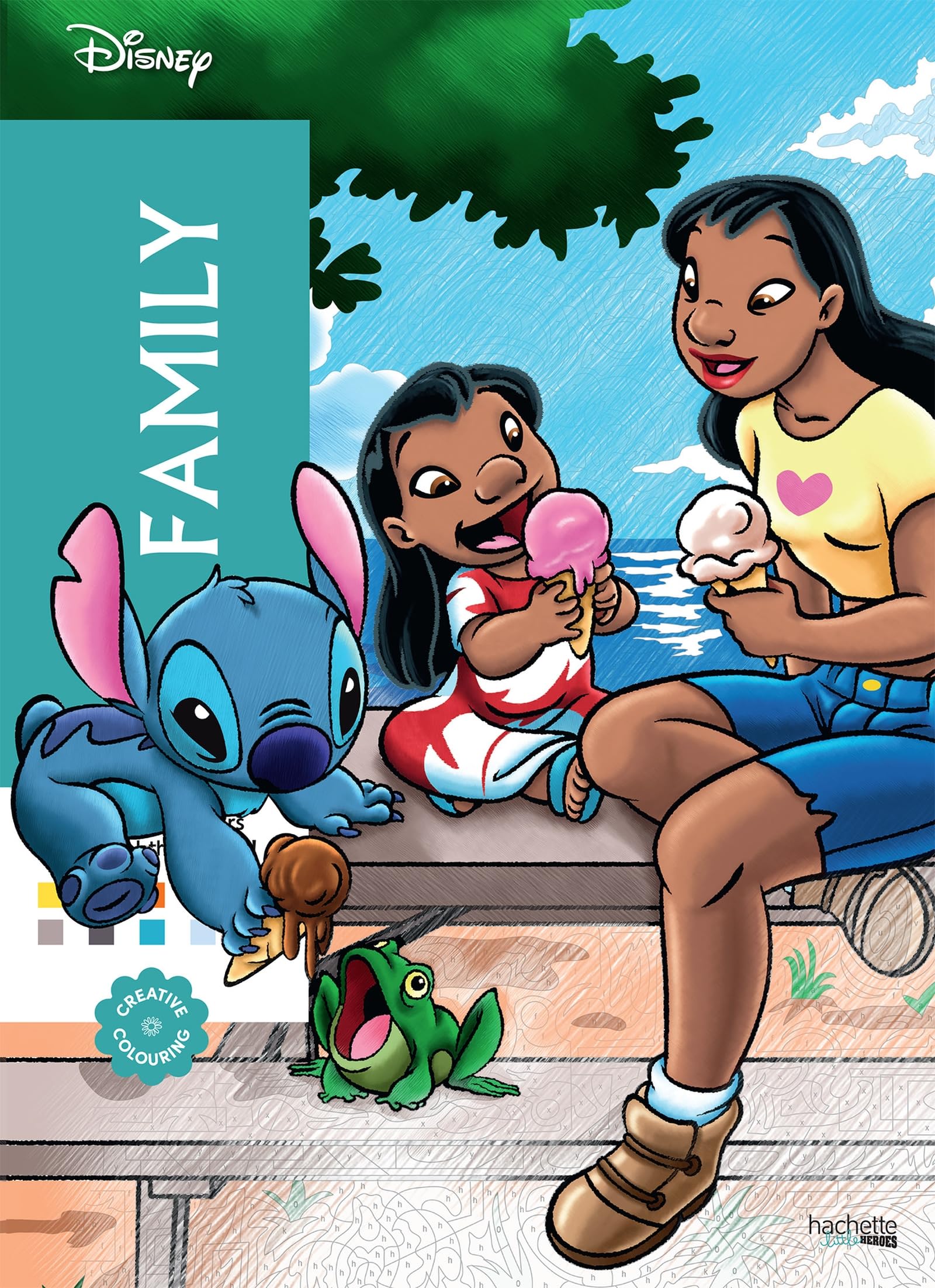 HACHETTE HEROES Mystery Colouring - Family Colour by Number Book | 128 Pages | English 1