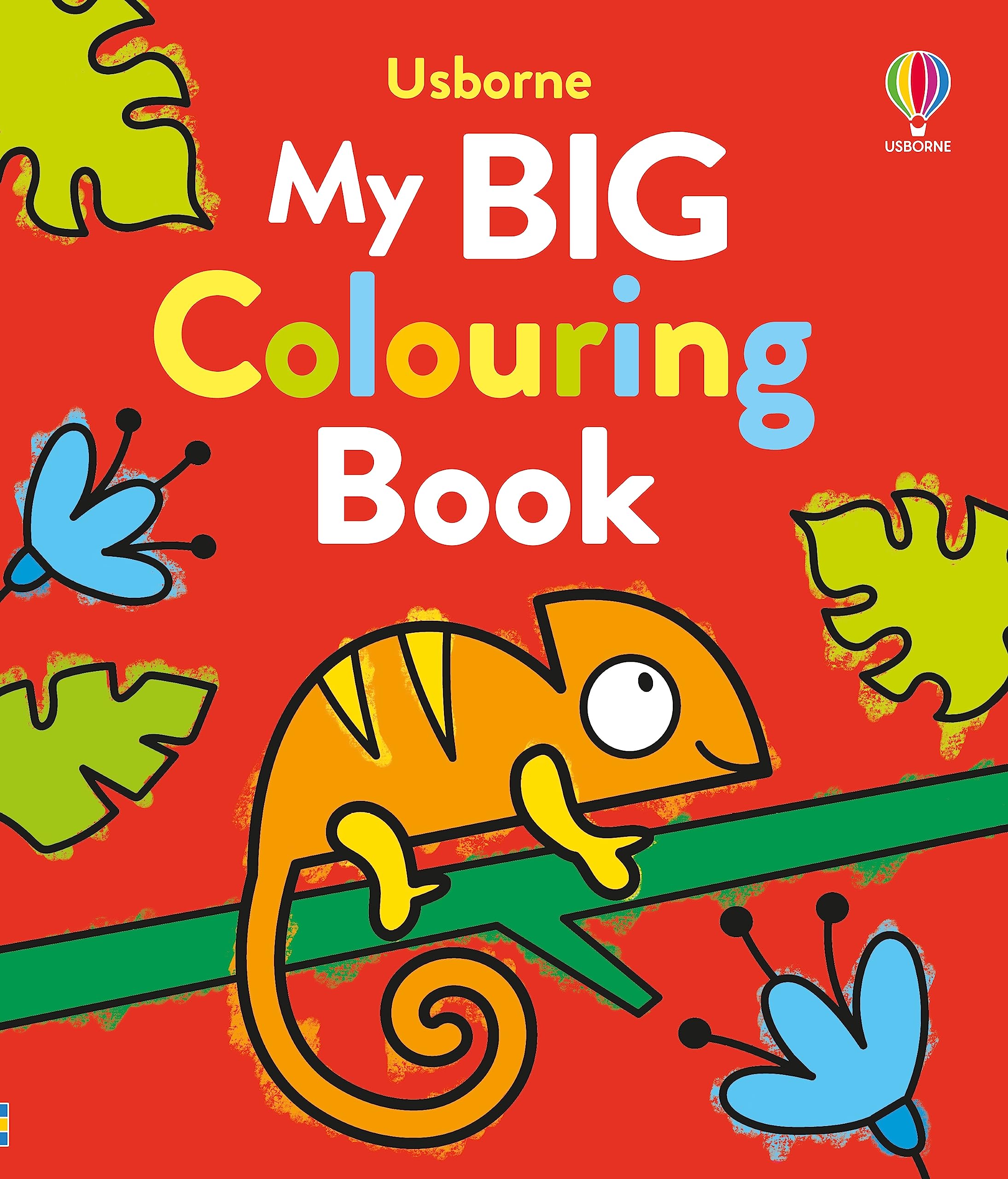 Usborne My Big Colouring Book - First Colouring Activity Book for Ages 2-5 | 96 Pages | English