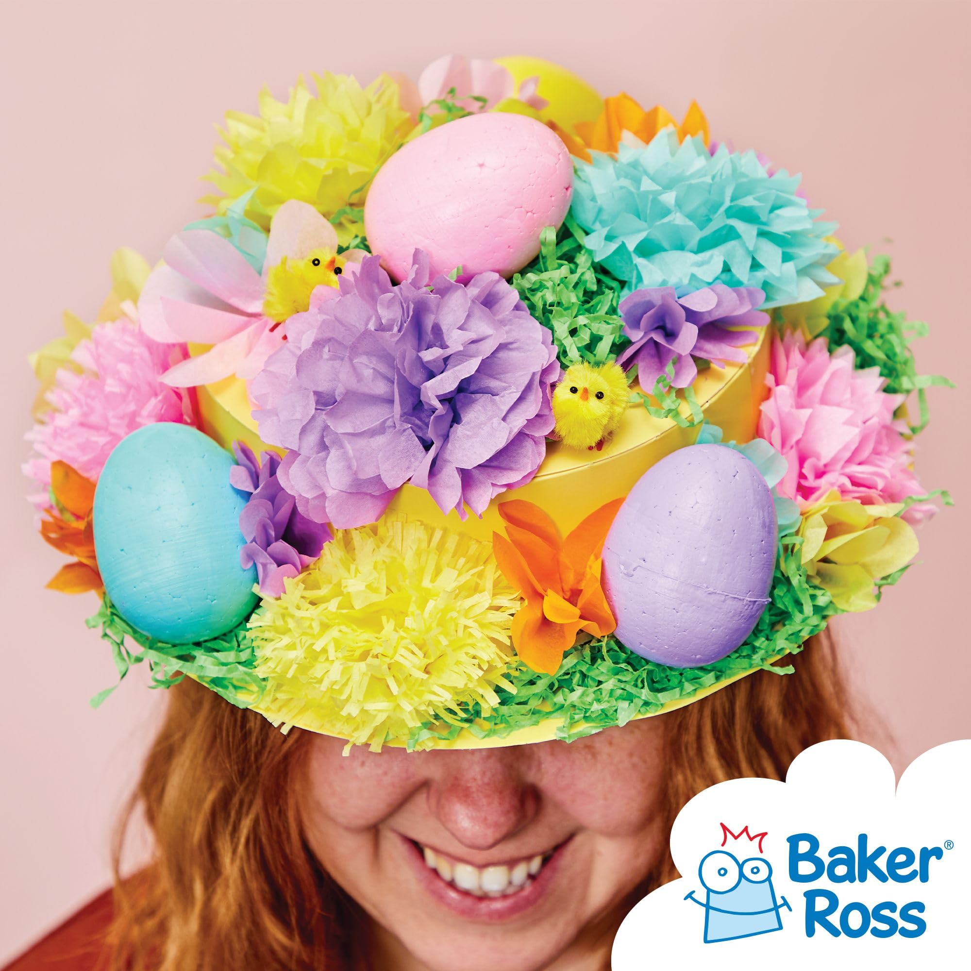 Baker Ross Polystyrene Eggs - Pack of 10, 7cm White Craft Eggs 5