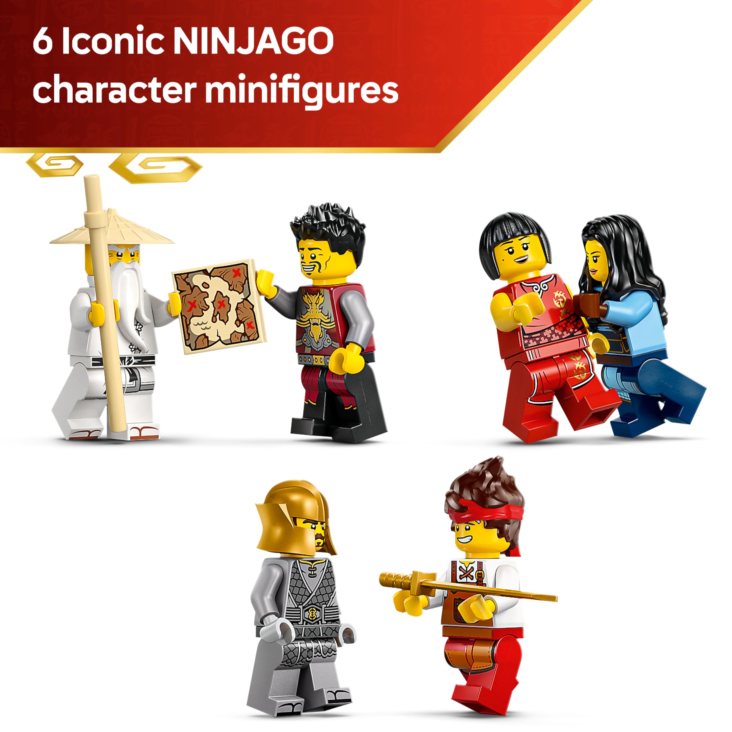 LEGO NINJAGO Four Weapons Blacksmith 71858 - 15th Anniversary Set | Ages 14+ 6
