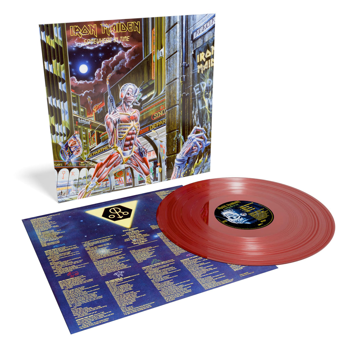 Iron Maiden - Somewhere in Time (40th Anniversary) [Limited Edition Oxblood Colour Vinyl]