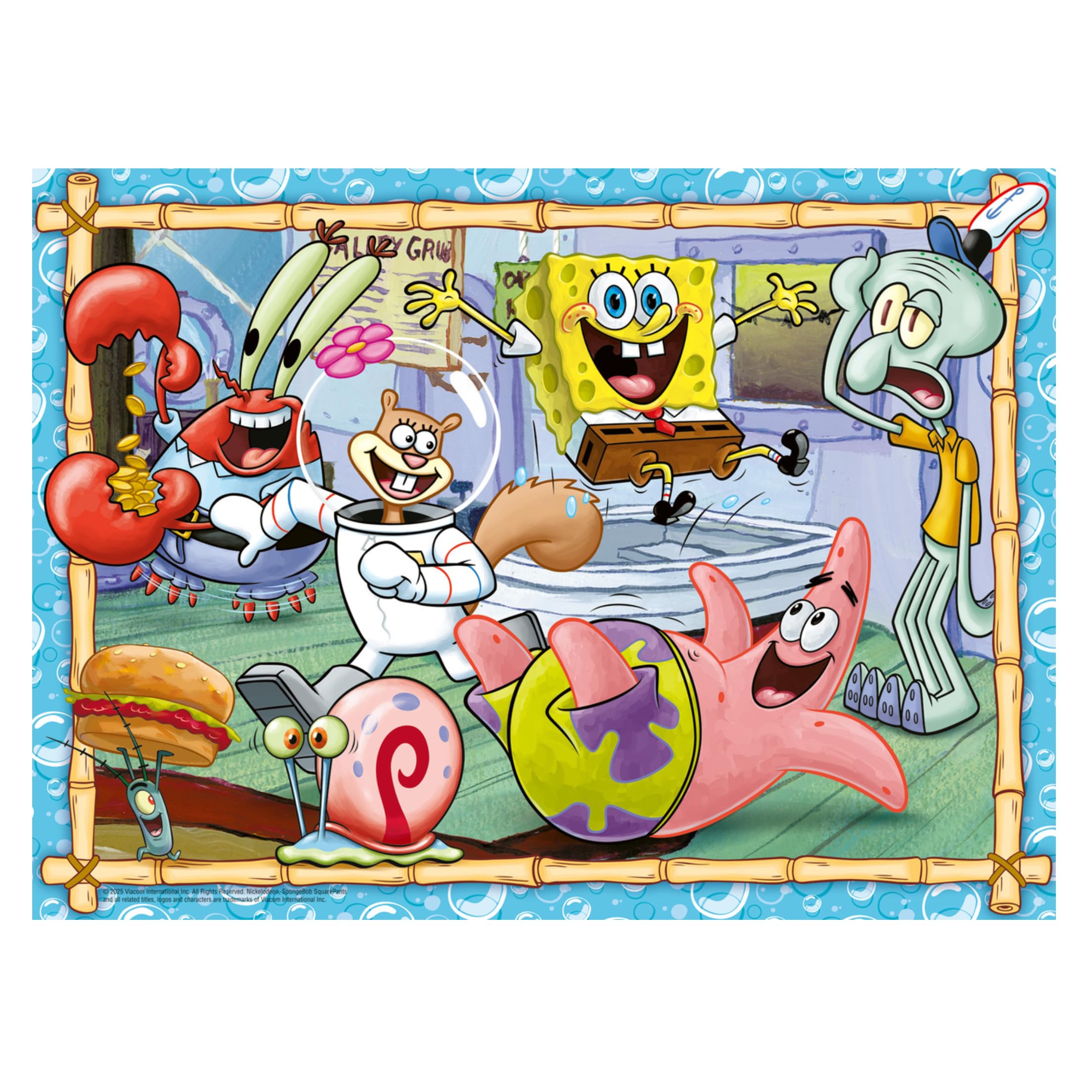 Ravensburger Spongebob Squarepants XXL 200 Piece Jigsaw Puzzle for Children 8+ | 49 x 36 cm 1
