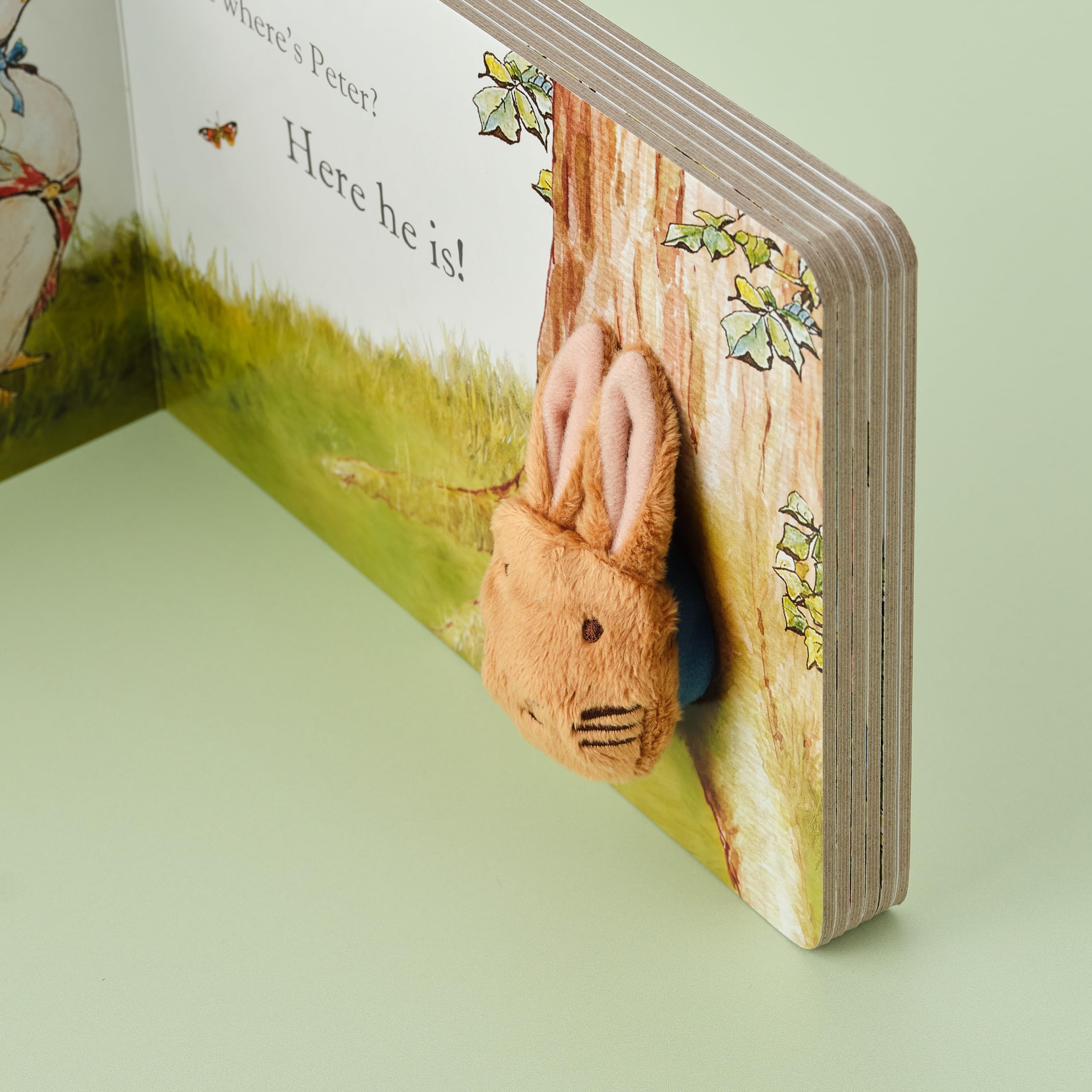 Warne Peter Rabbit Finger Puppet Book - Interactive Counting Classic | Board Book | English 4