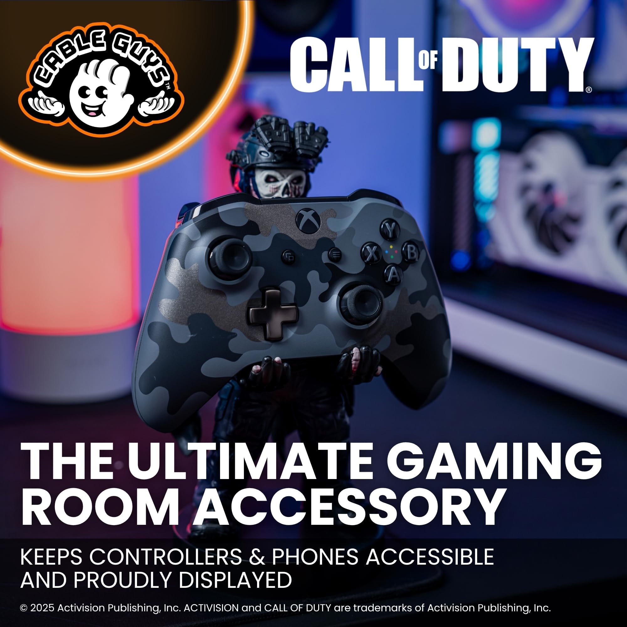 Call of Duty - Zombie Ghost Warzone Controller Holder & Phone Stand 8
