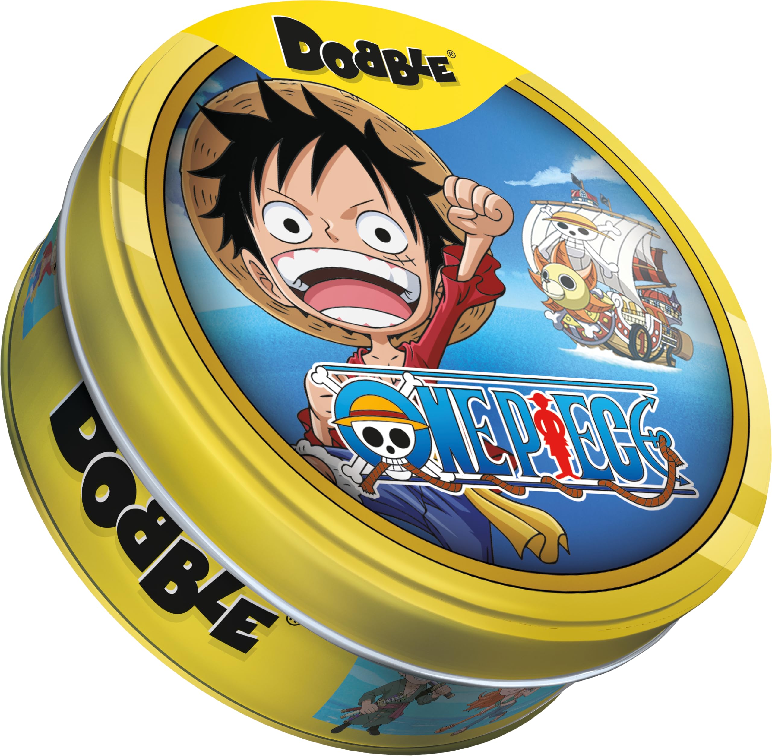Asmodee Dobble One Piece - Fast-Paced Reaction Card Game | Ages 6+ | Unisex Adult