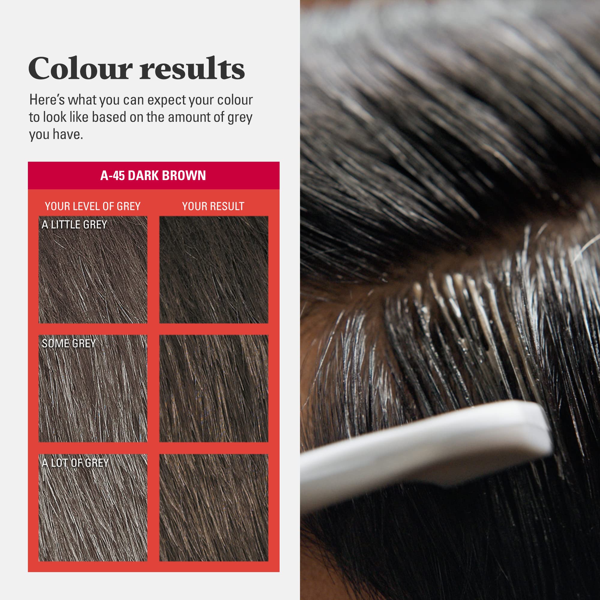 Just For Men Ultra Dark Brown Ammonia Free Hair Colour Dye (70g) 4