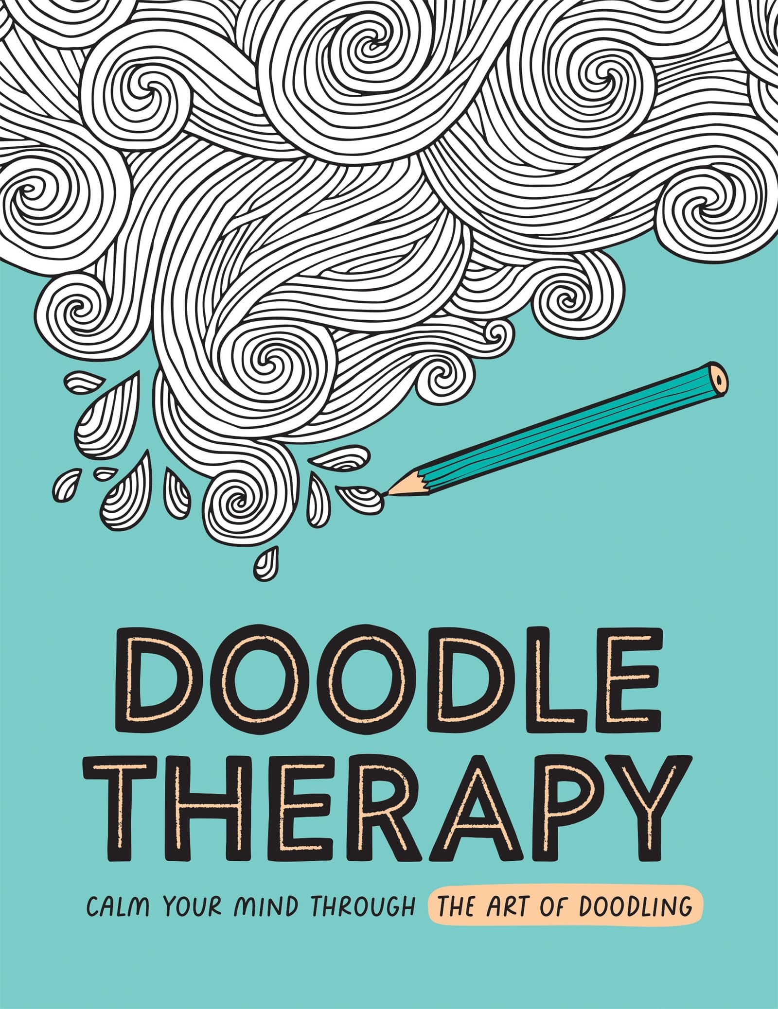 Summersdale Publishers Doodle Therapy - Calm Your Mind Through Doodling | Paperback | 96 Pages