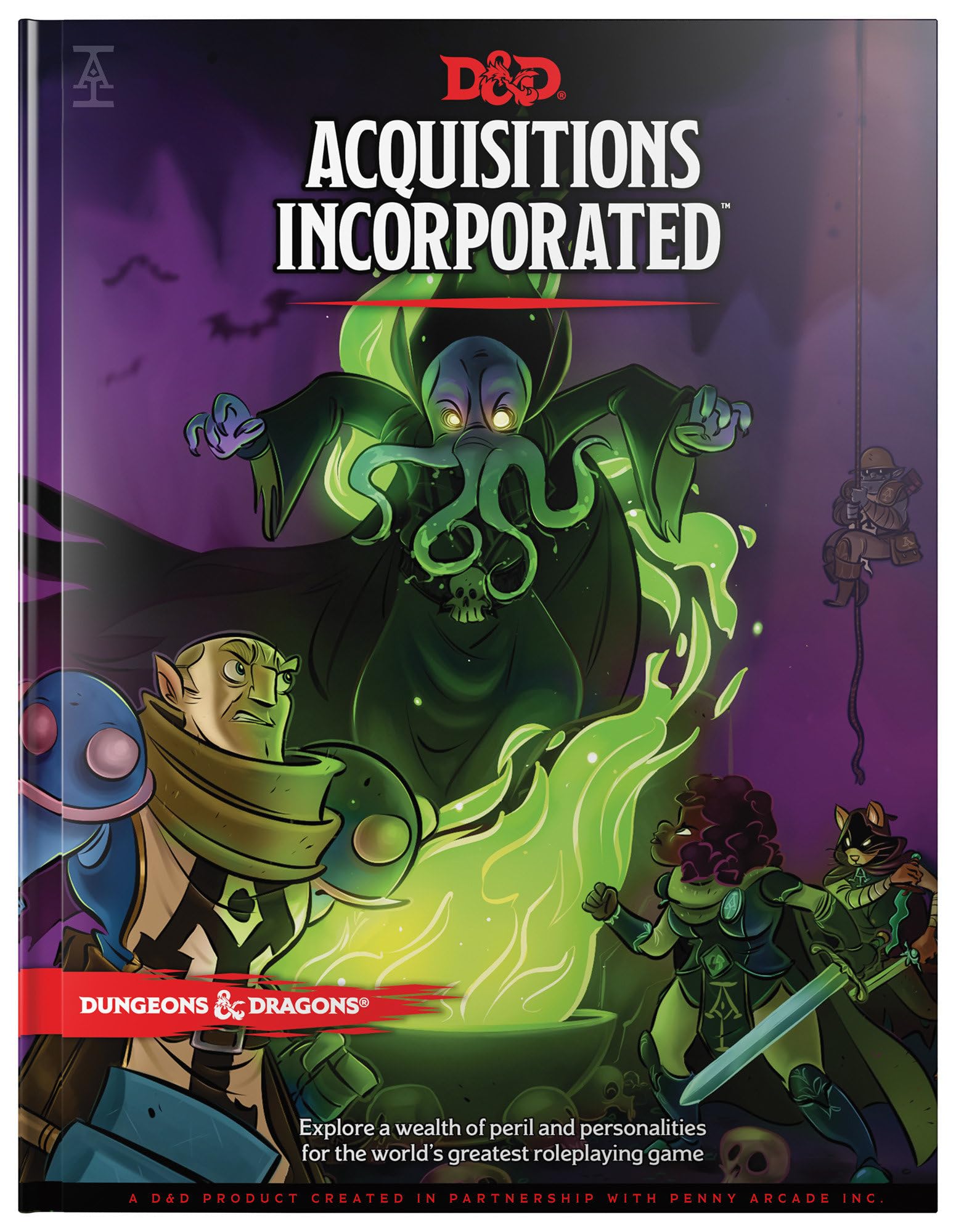 Wizards of the Coast Dungeons & Dragons Acquisitions Incorporated Campaign Accessory Hardcover Book 1