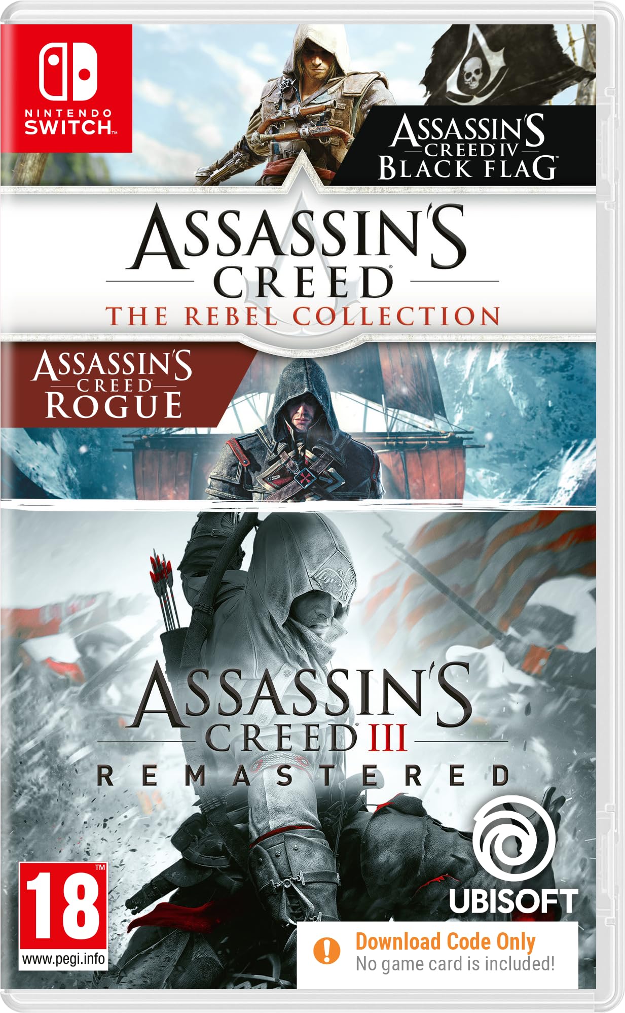 Assassin's Creed Rebel Collection + III Remastered - Nintendo Switch Digital Edition 8