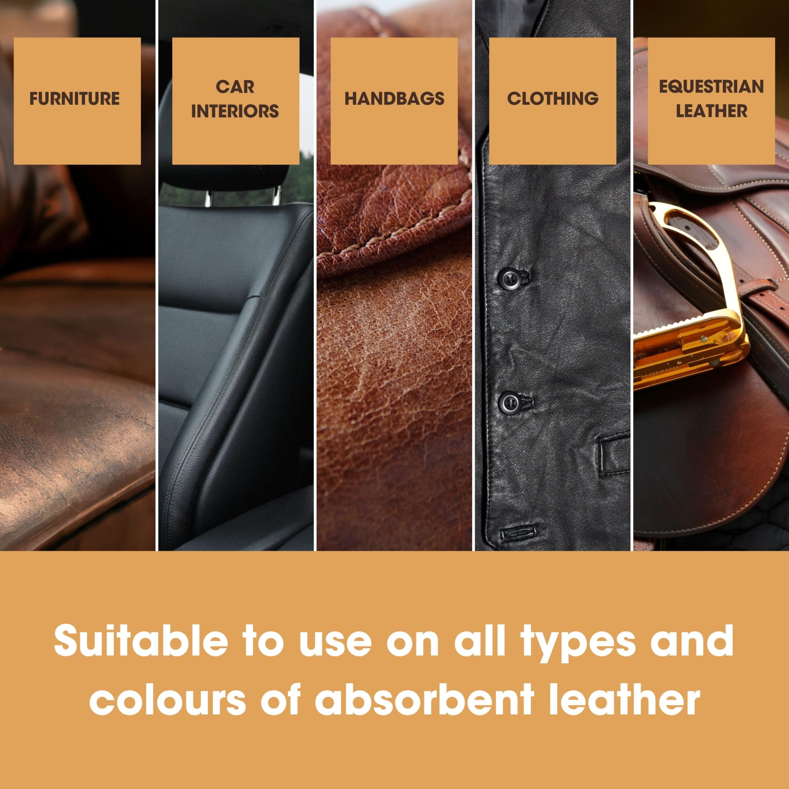 Furniture Clinic Leather Recolouring Balm - Bordeaux Shade for Faded & Scratched Sofas, Car Seats, Shoes, Clothing 10