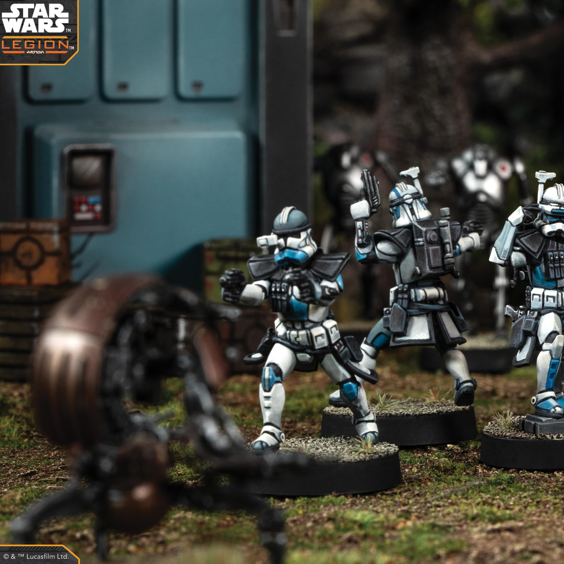 Asmodee Star Wars Legion: ARC Troopers Unit Expansion | Hard Plastic Miniatures | Galactic Republic 6