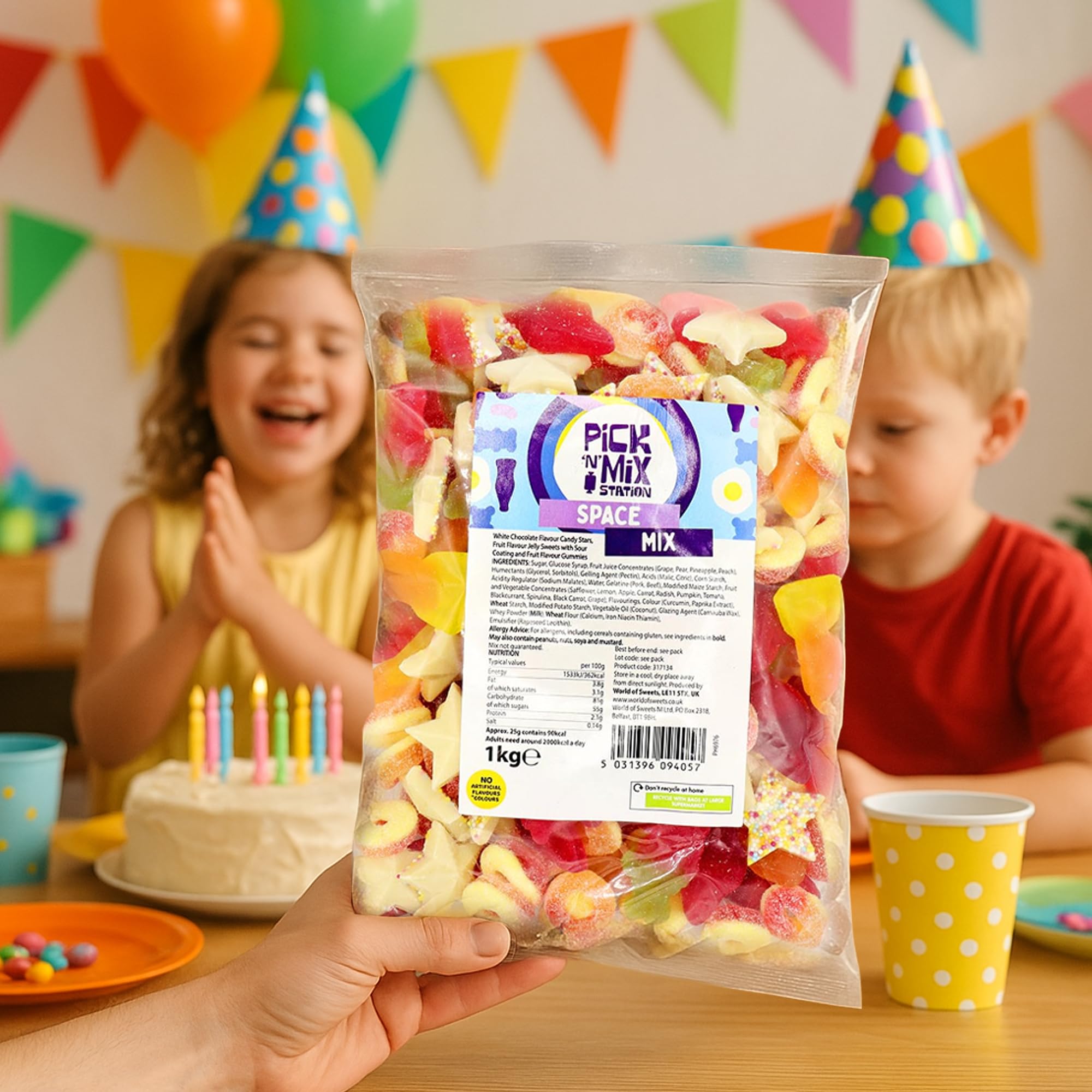 Bonds of London - Pick 'n' Mix Station Space Mix Chewy Sweets (1 kg) 7