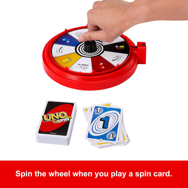 Mattel UNO Spin Card Game