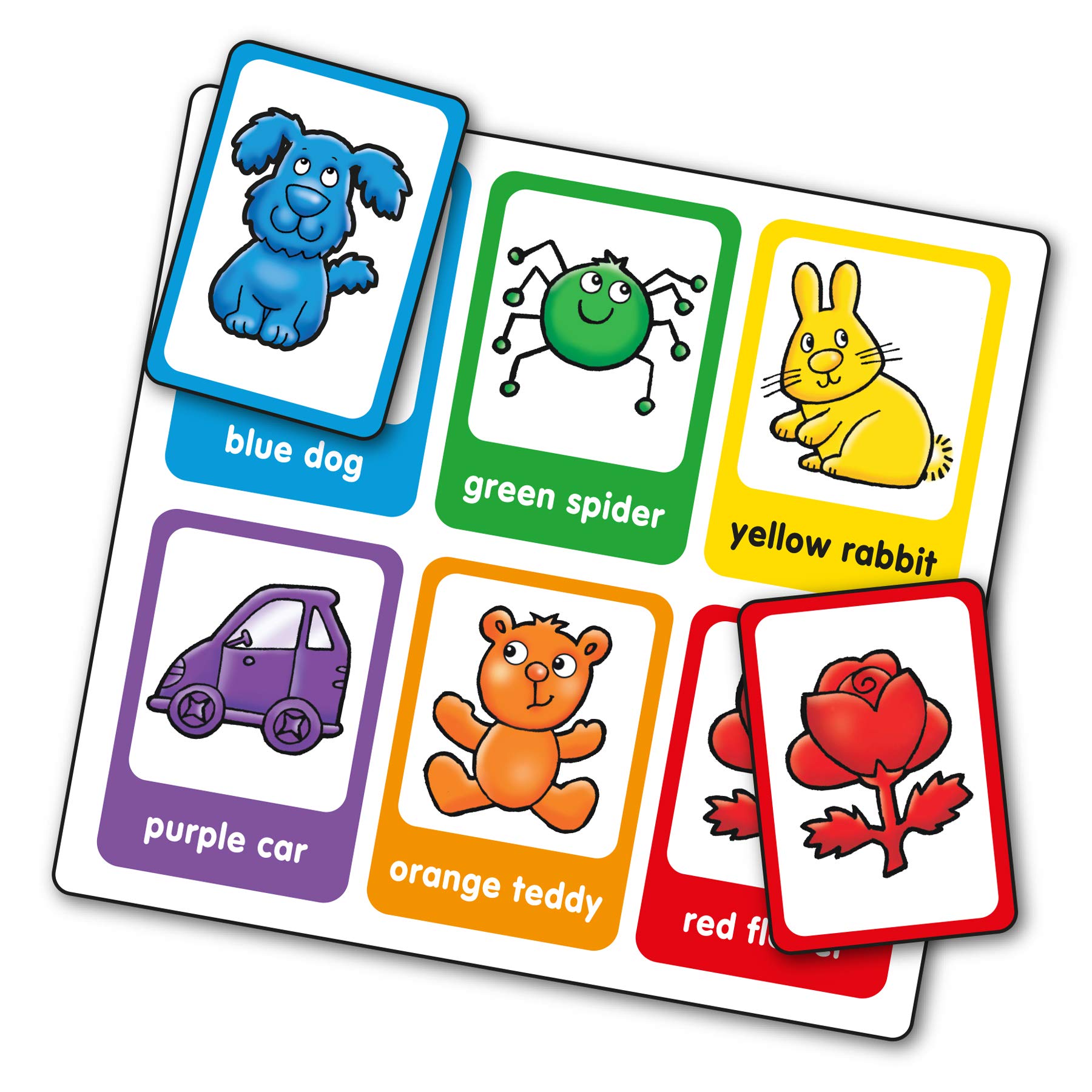 Orchard Toys Red Dog Blue Dog Lotto Game - Matching & Memory for Ages 2-5 | 2-4 Players 3