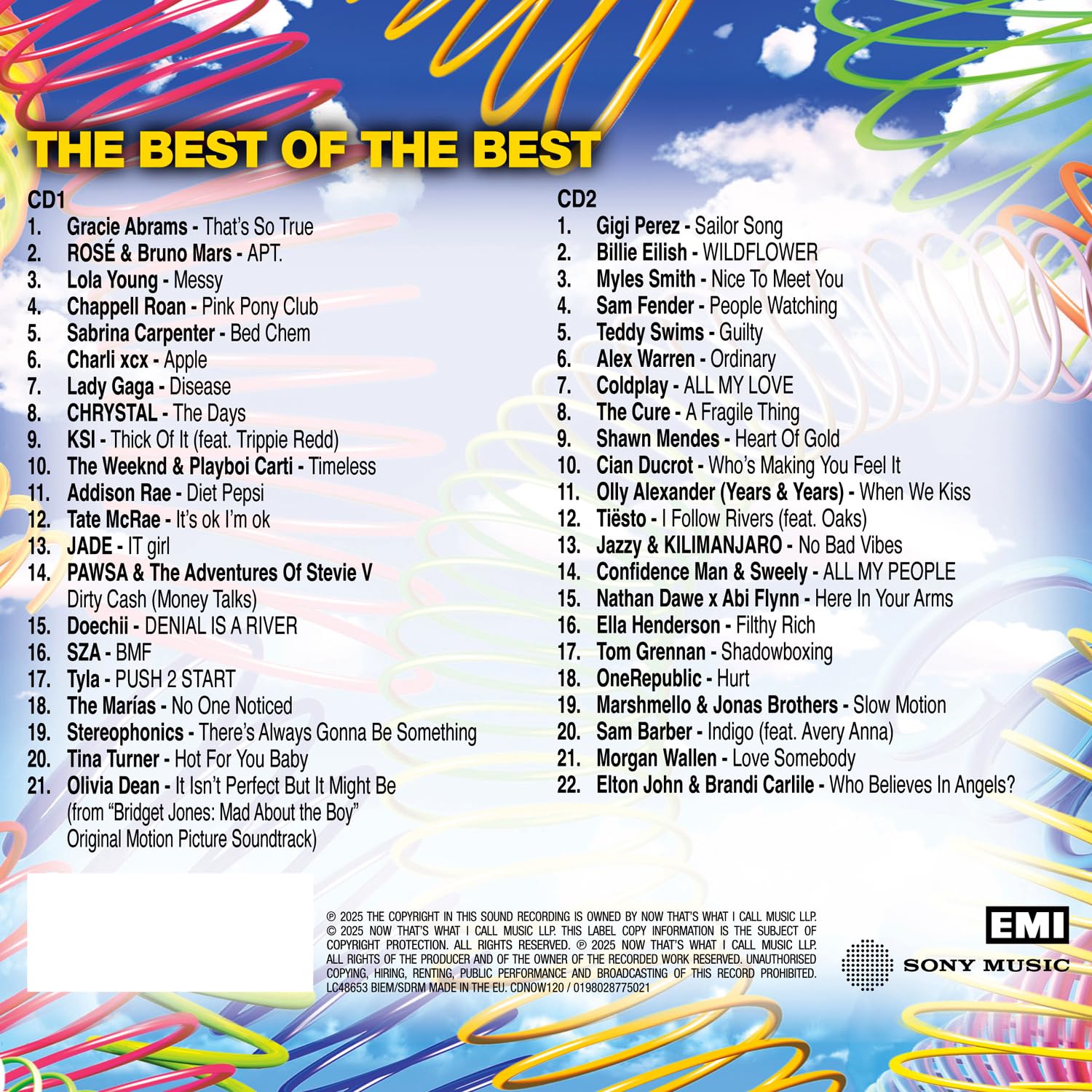 NOW That’s What I Call Music 120 - 2 CD Compilation Album 2