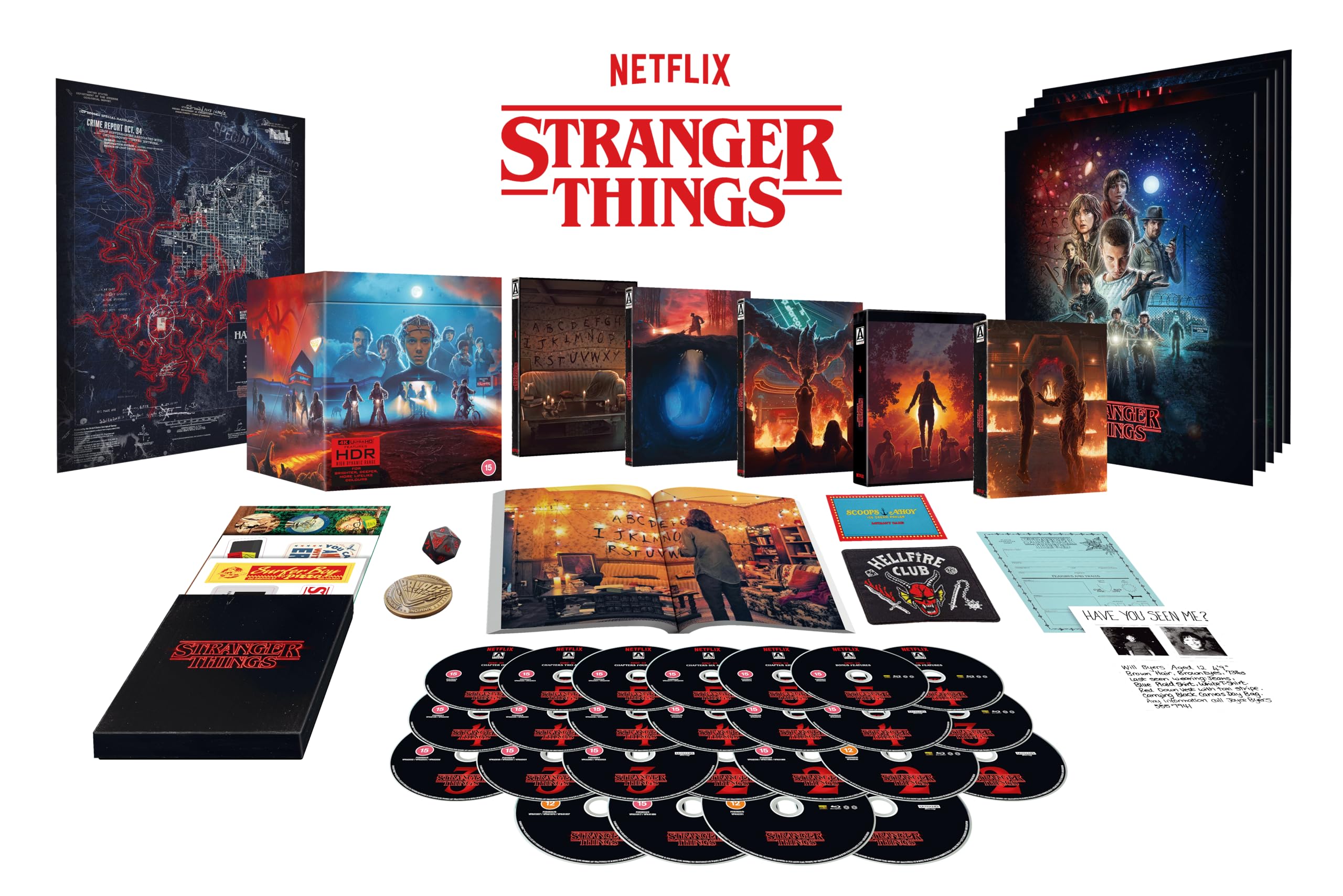 Stranger Things: The Complete Series [4K UHD Blu-ray Box Set] 1