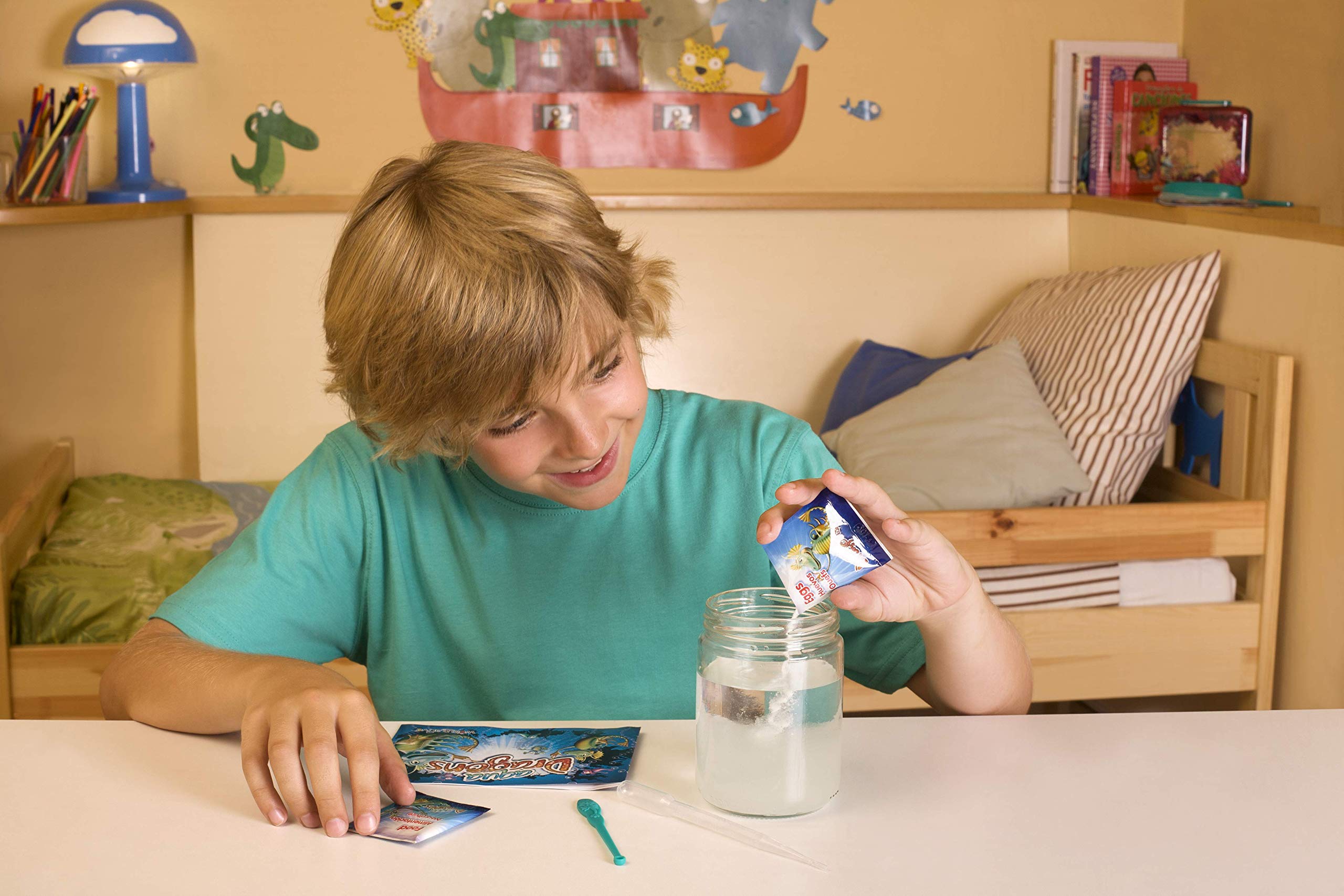 Aqua Dragons Starter/Refill Kit - Live Aquatic Creatures for Observation Skills | Unisex Children