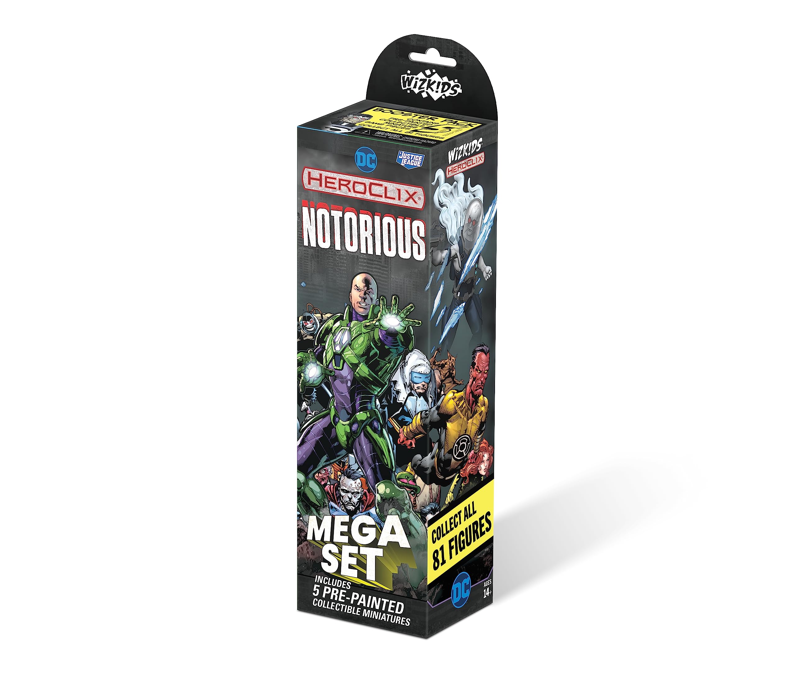 WizKids DC HeroClix: Notorious Booster Brick | Miniature Figure | Model 229806 2