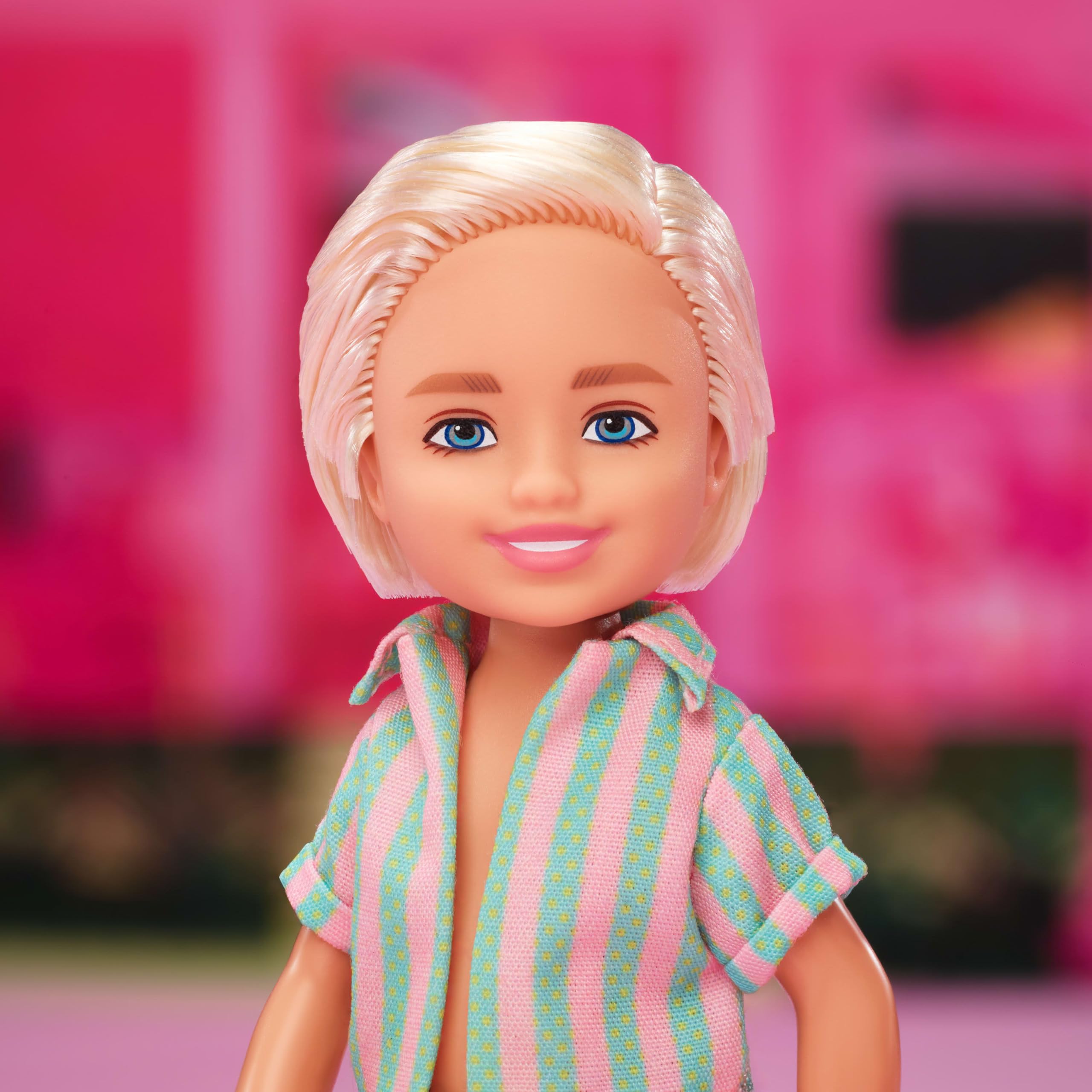 Barbie Signature Barbie The Movie Chelsea Collectible 4-Pack Dolls | Includes Barbie, Ken, President Barbie, Gloria 4