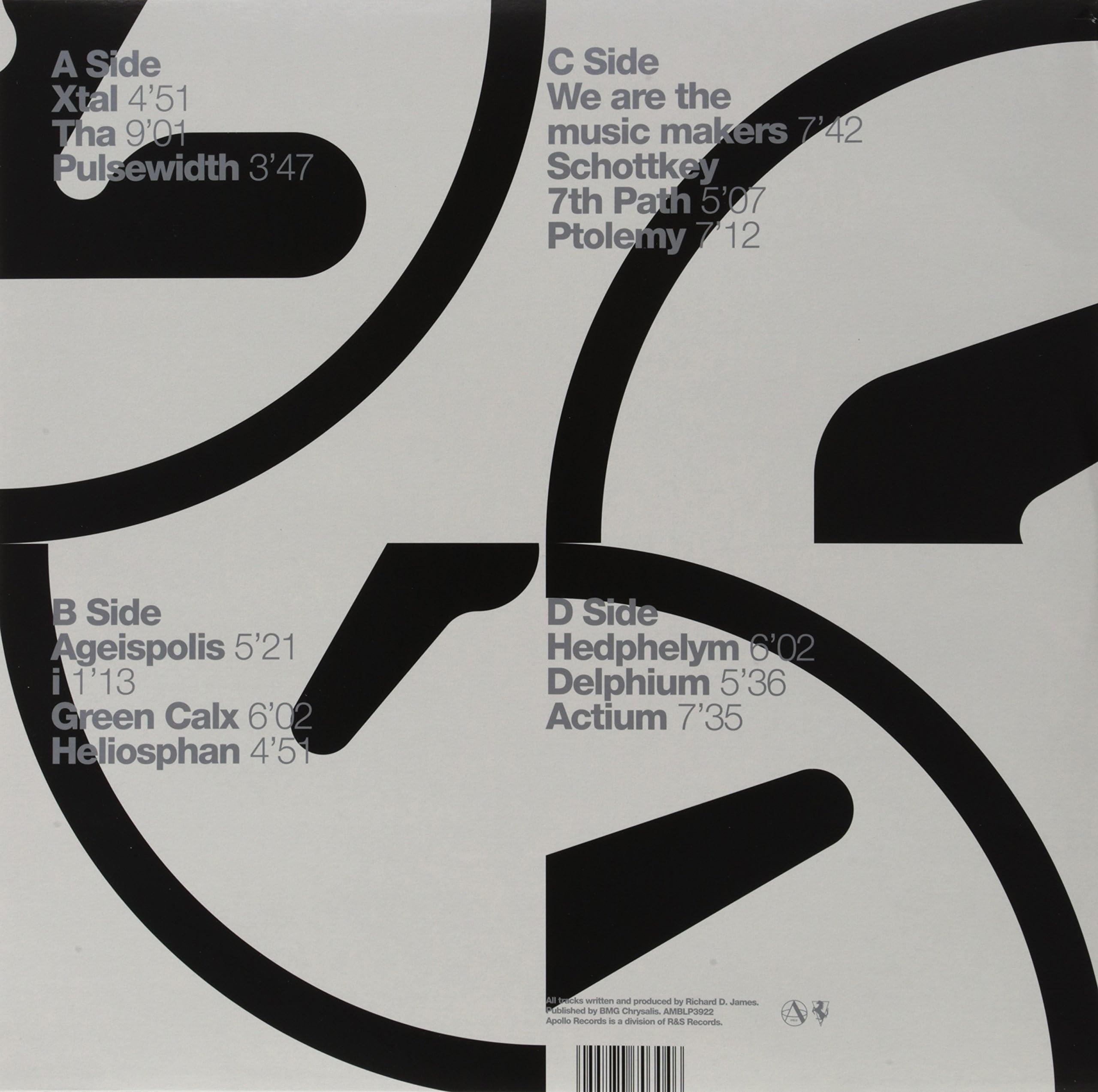APHEX TWIN - SELECTED AMBIENT WORKS 8592 [2LP Vinyl]