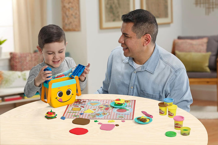 Play-Doh Picnic Shapes Starter Set - Preschool Arts & Crafts Toy for Ages 3+