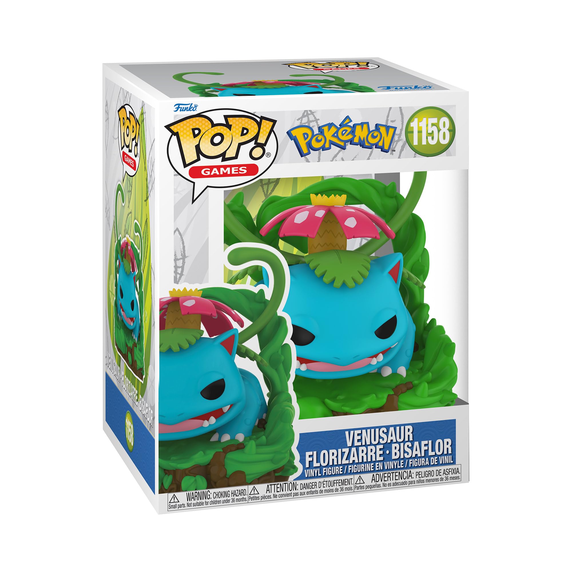 Funko Pop! Pokemon - Venusaur Collectable Vinyl Figure | Chibi Style | 3.75 Inches 1