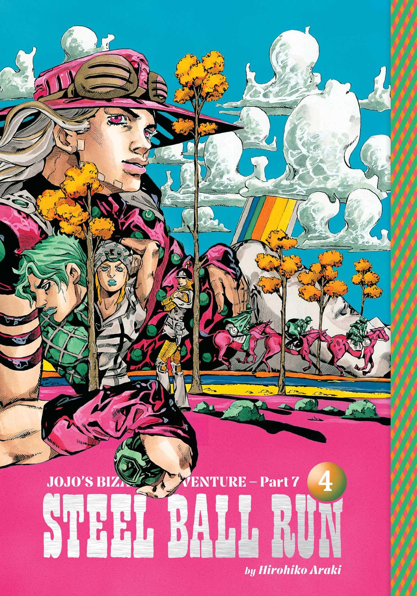 JoJo's Bizarre Adventure: Steel Ball Run, Vol. 4 by Hirohiko Araki | Hardcover