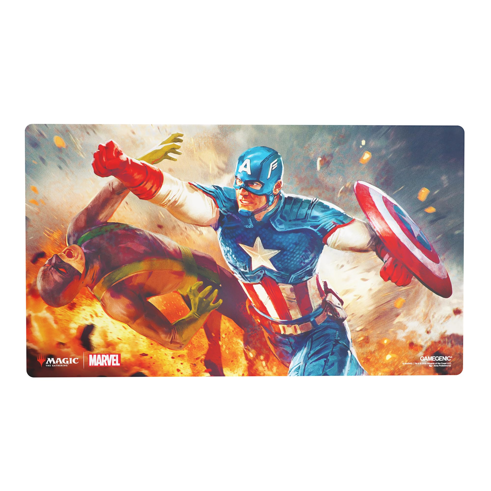 Gamegenic Magic: The Gathering Marvel Super Heroes Prime Playmat - Captain America
