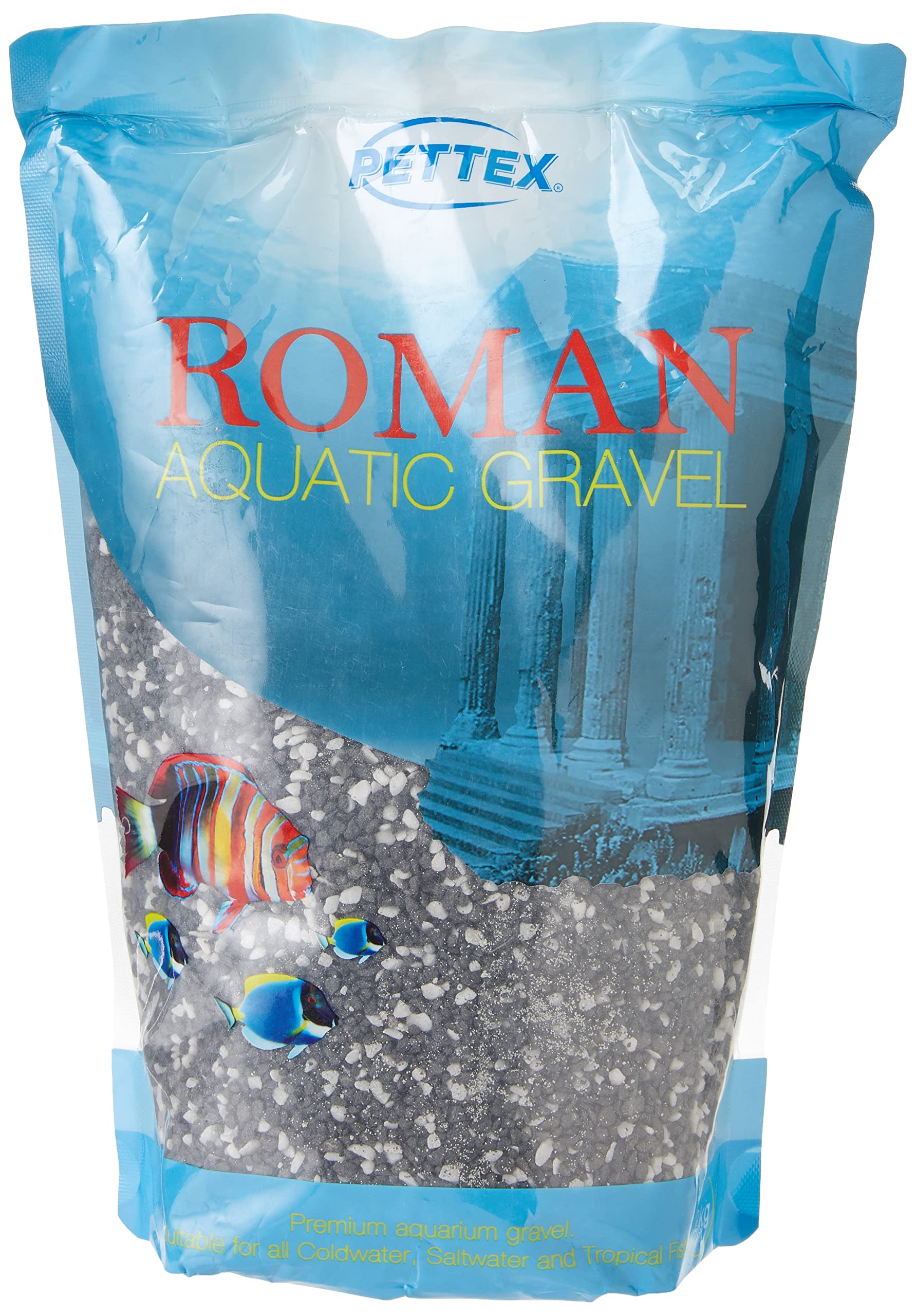 Pettex Roman Gravel - Harlequin Blend Aquatic Substrate | 2 kg Pack 1