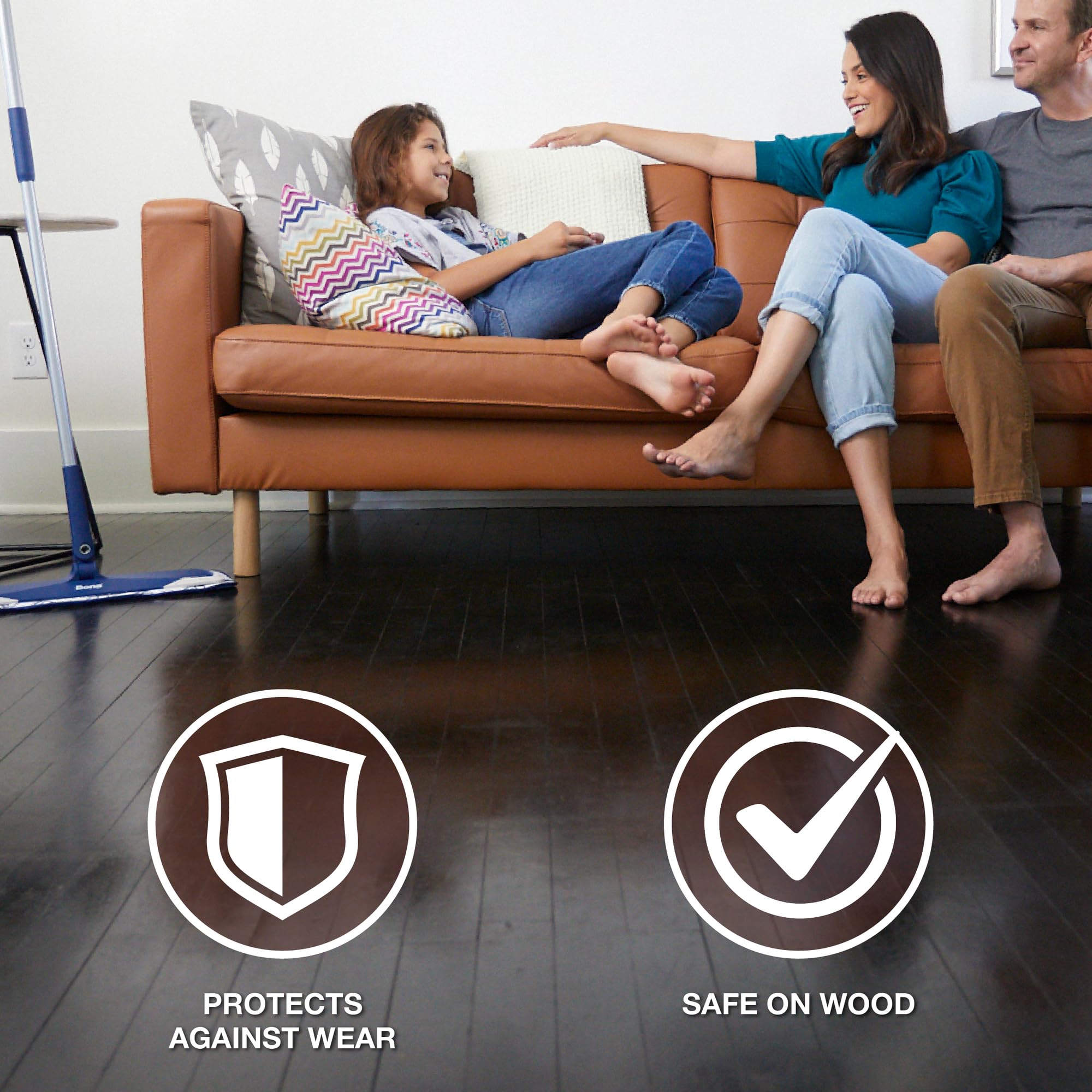 Bona Wood Floor Polish - Gloss Finish Maintenance Coating | 1 Litre 5