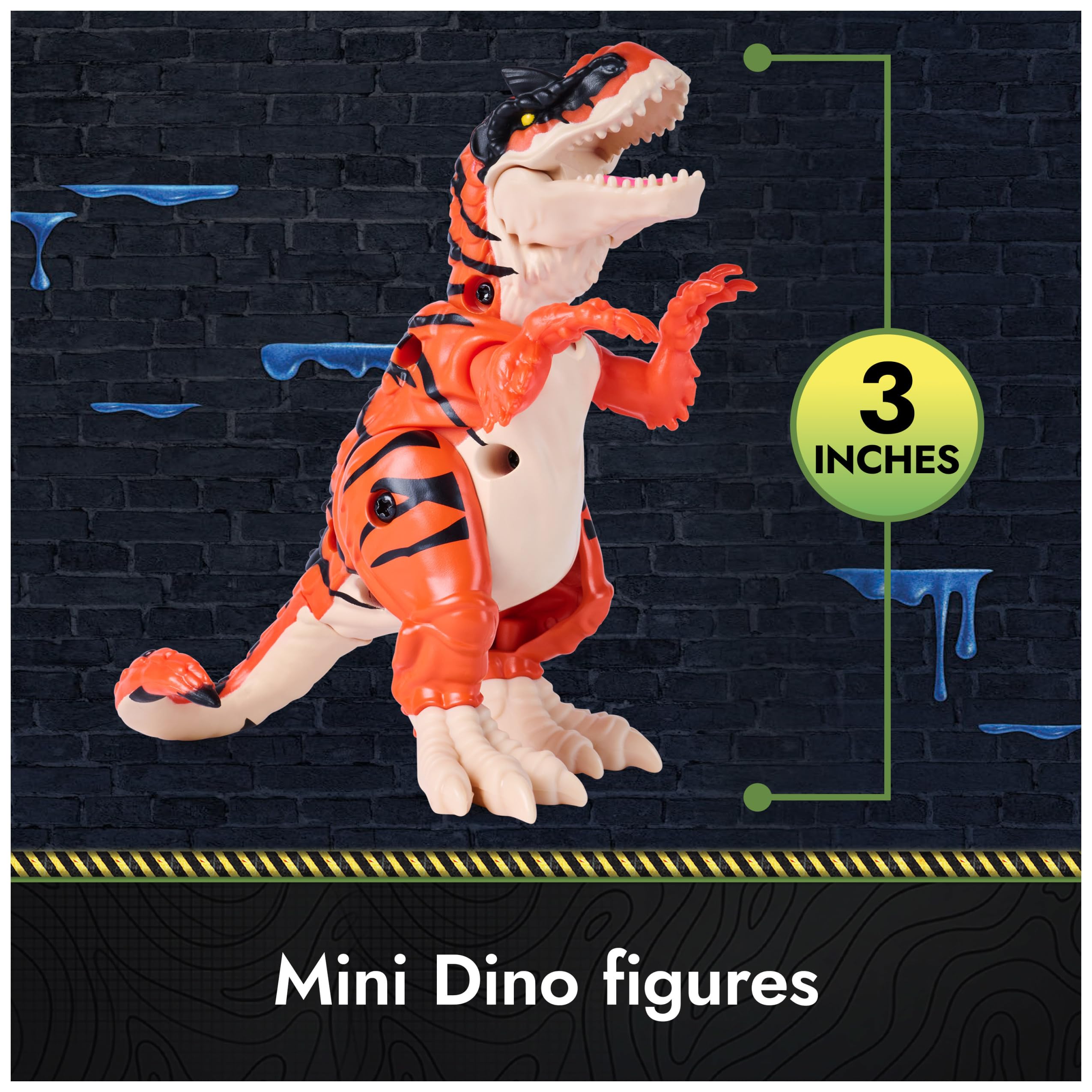 Primal Hatch HybridHatchers BP Dinosaur Action Figure | 3.5 inches | Multicolor 3