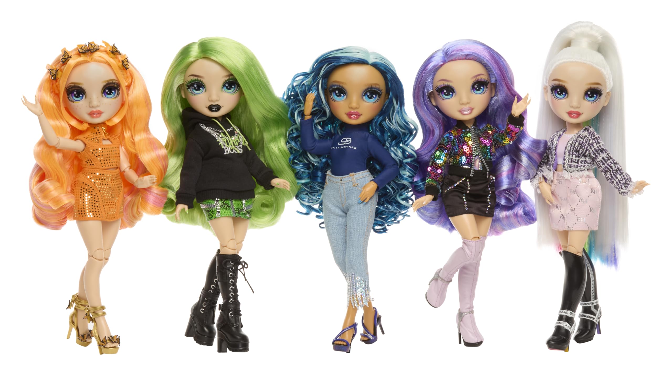 Rainbow High Style Icons Jade Fashion Doll - 28cm | 13 Points of Articulation | Includes 2 Outfits 7