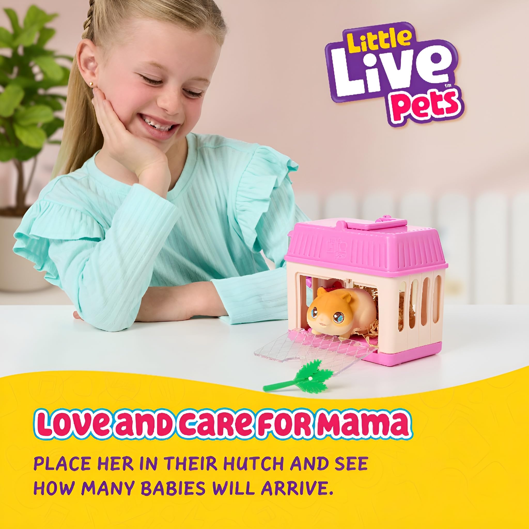 Little Live Pets Mama Surprise Minis Hamster Toy Playset | Surprise Babies | Ages 5+ 2
