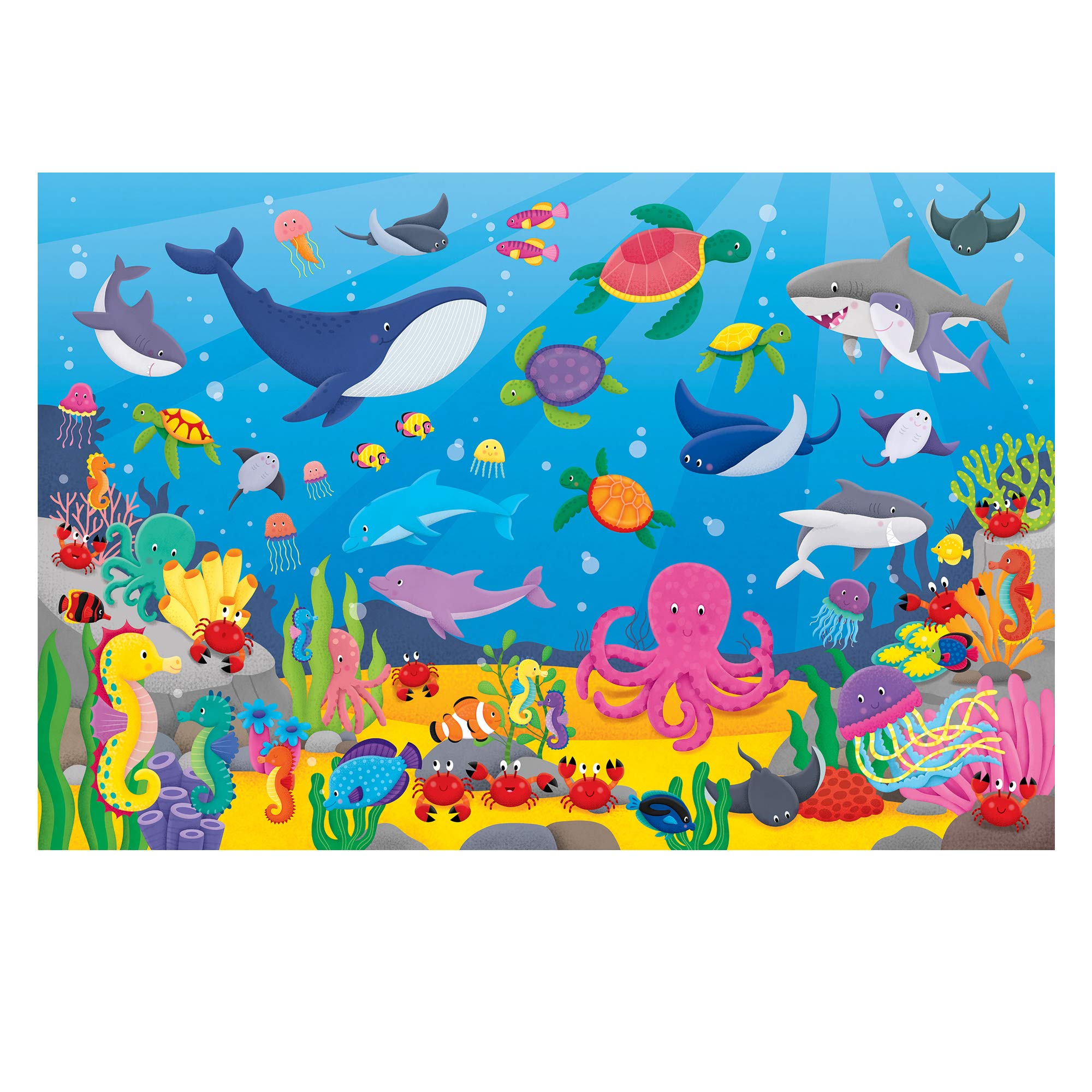 Galt Counting Creatures Giant Floor Puzzle - 30 Pieces, 60 x 90 cm | Ages 3+ 4