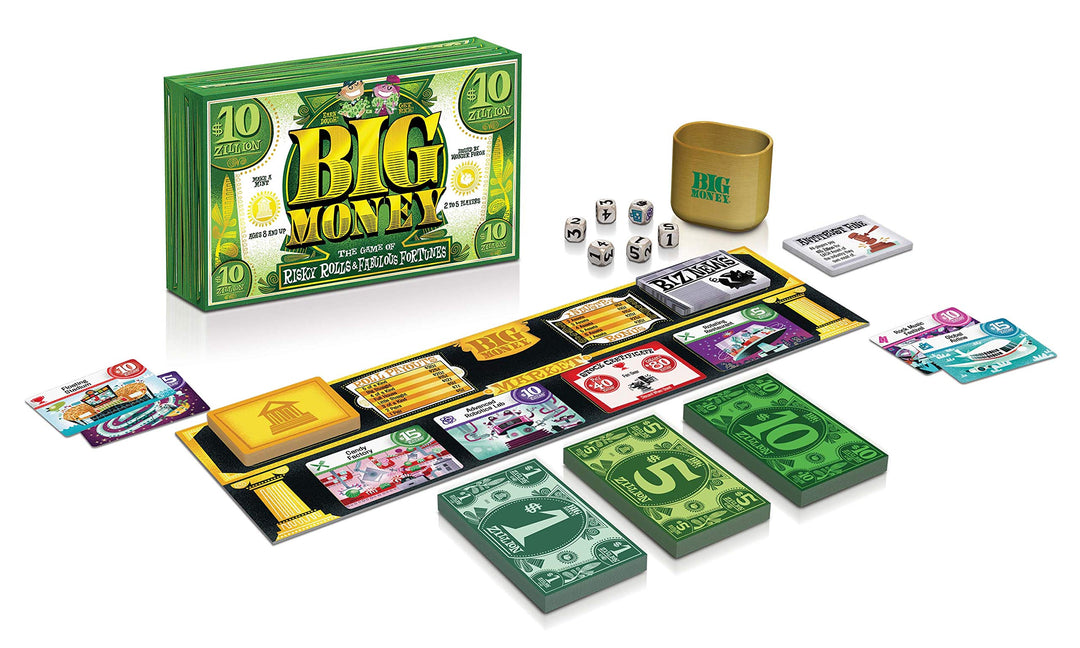 Ravensburger Gioco da tavolo per famiglie Big Money per bambini dagli 8 anni in su - Rolls rischiosi e favolose fortune!