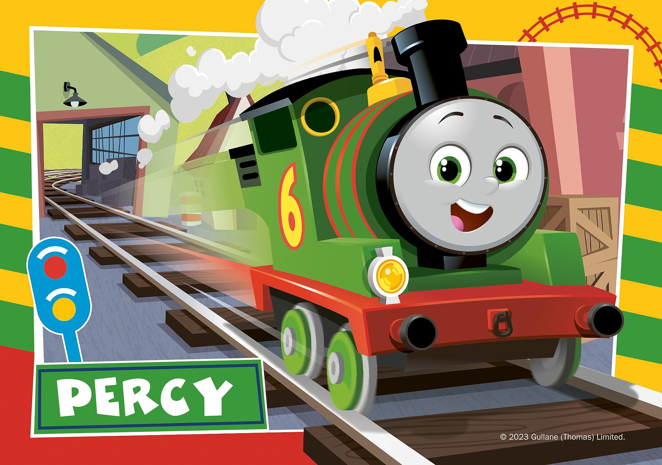 Ravensburger Thomas & Friends First Jigsaw Puzzle - 4-in-1 Progressive Puzzle Set for Toddlers 18 Months+ 13