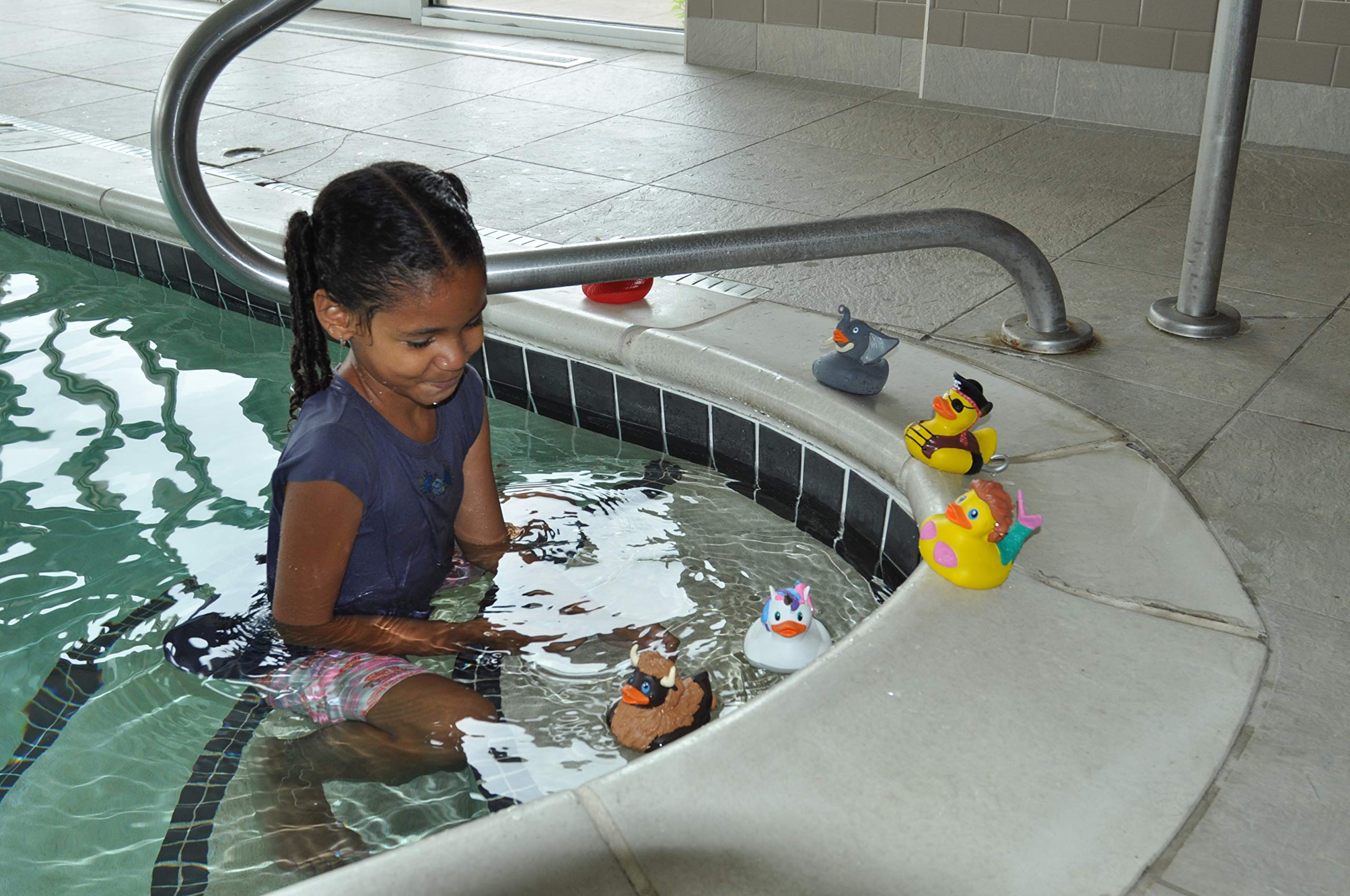 WILD REPUBLIC Rubber Duck - Green Sea Turtle Bath Toy | Mold-Free | Ages 6 Months+ 5