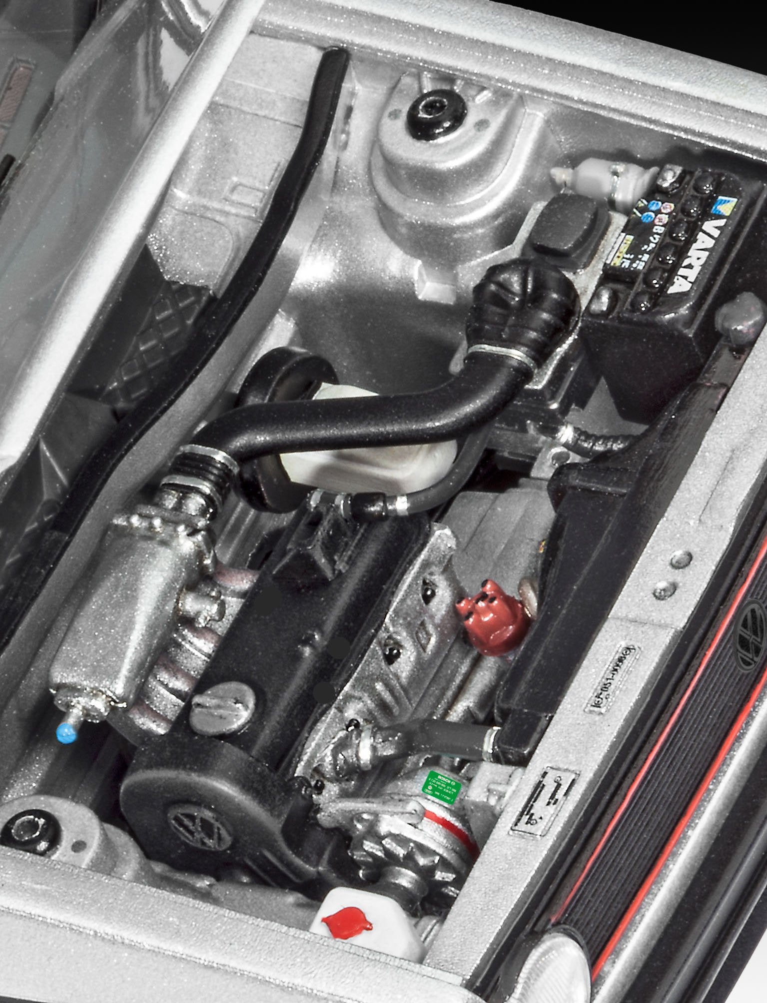 Revell VW Golf 1 GTI Model Kit - 121-Piece Building Set for Ages 10+ 17