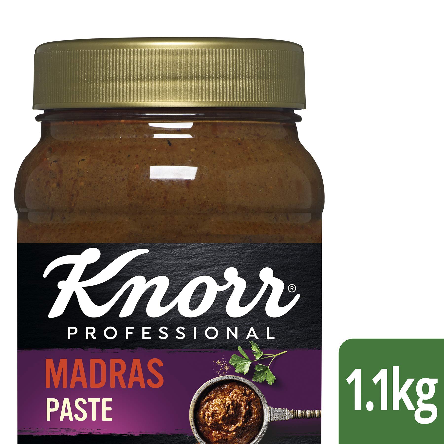 Knorr Patak's Professional Madras Paste - 1100g Jar | Gluten Free, Vegan Friendly 2