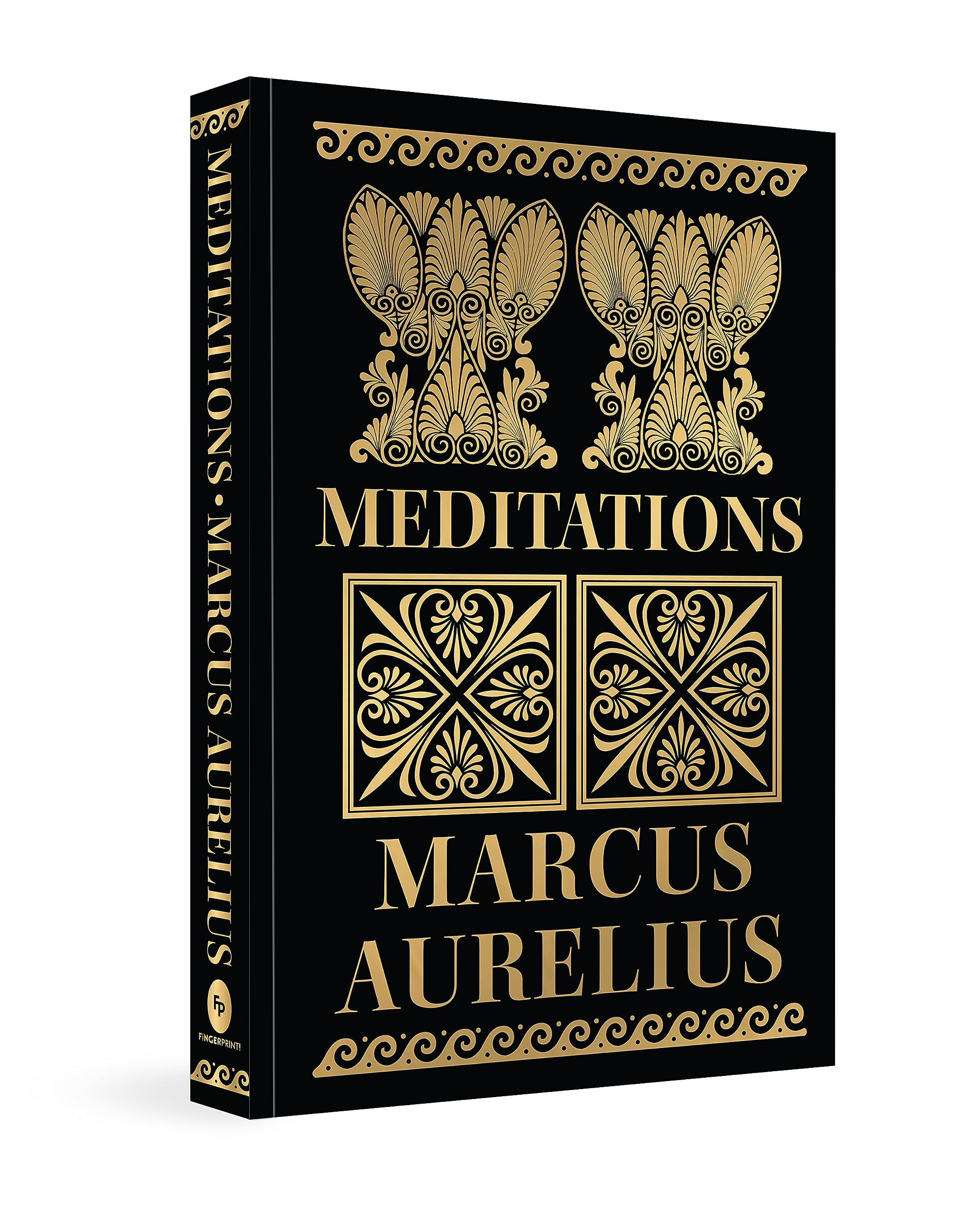 FINGERPRINT Meditations (Deluxe Hardbound Edition) by Marcus Aurelius | Psychology & Philosophy 1