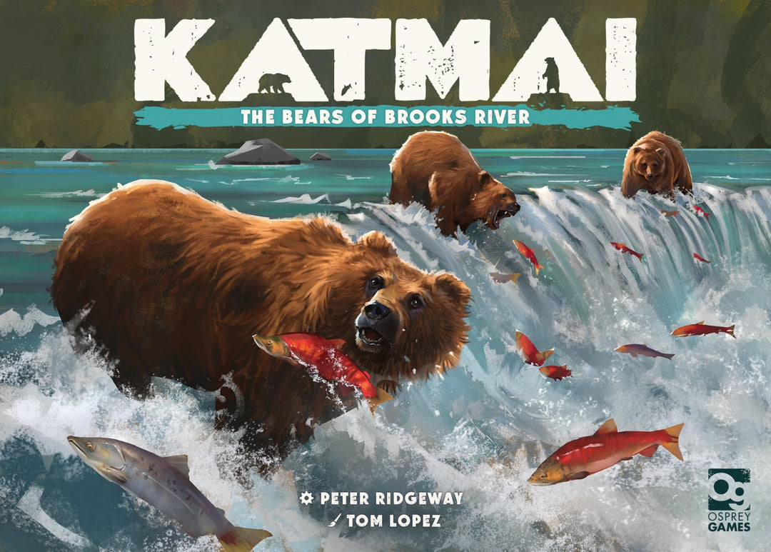 Osprey Games Katmai: The Bears of Brooks River - Strategic Board Game