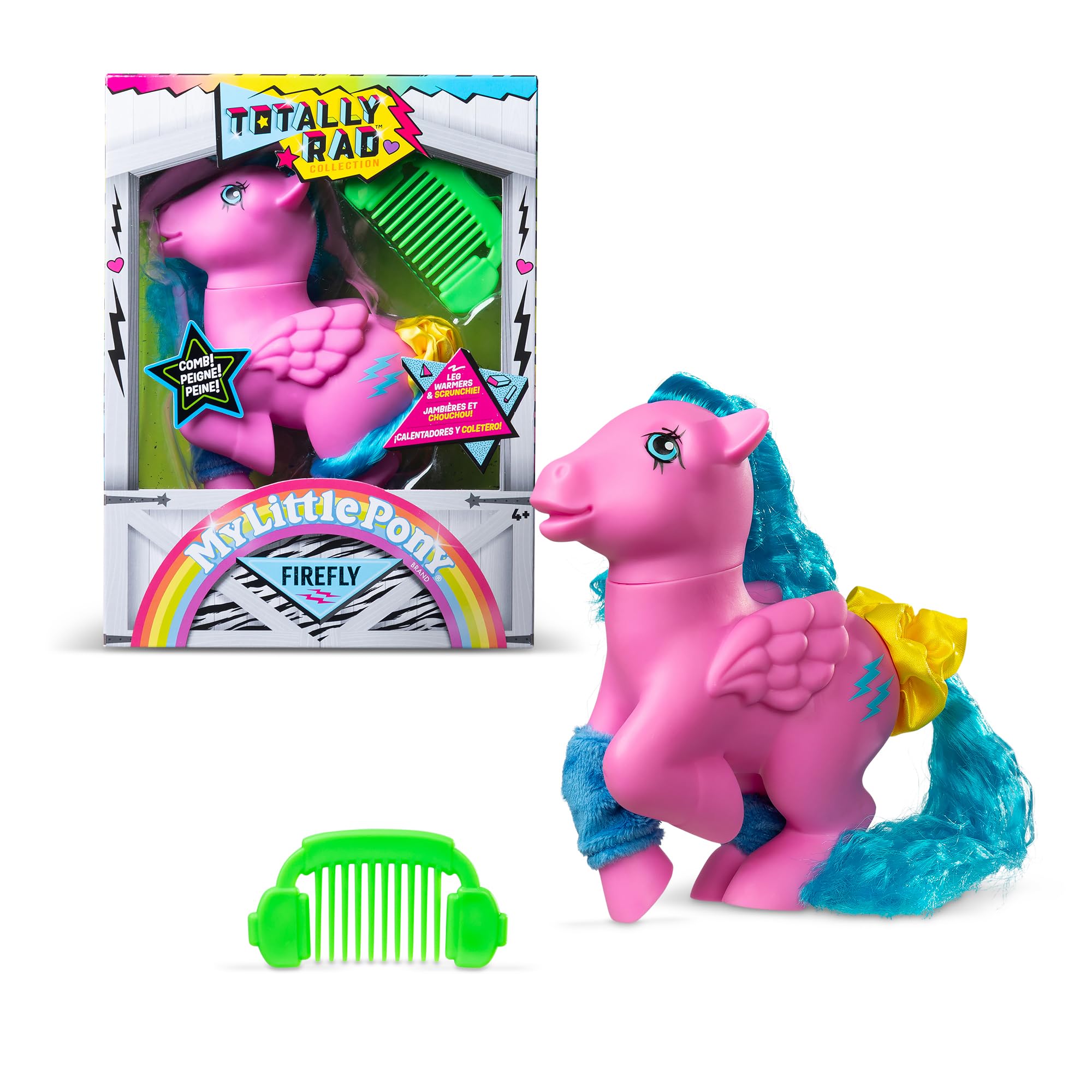 Basic Fun My Little Pony Totally Rad Collection - Firefly Retro Collectible Pony 1