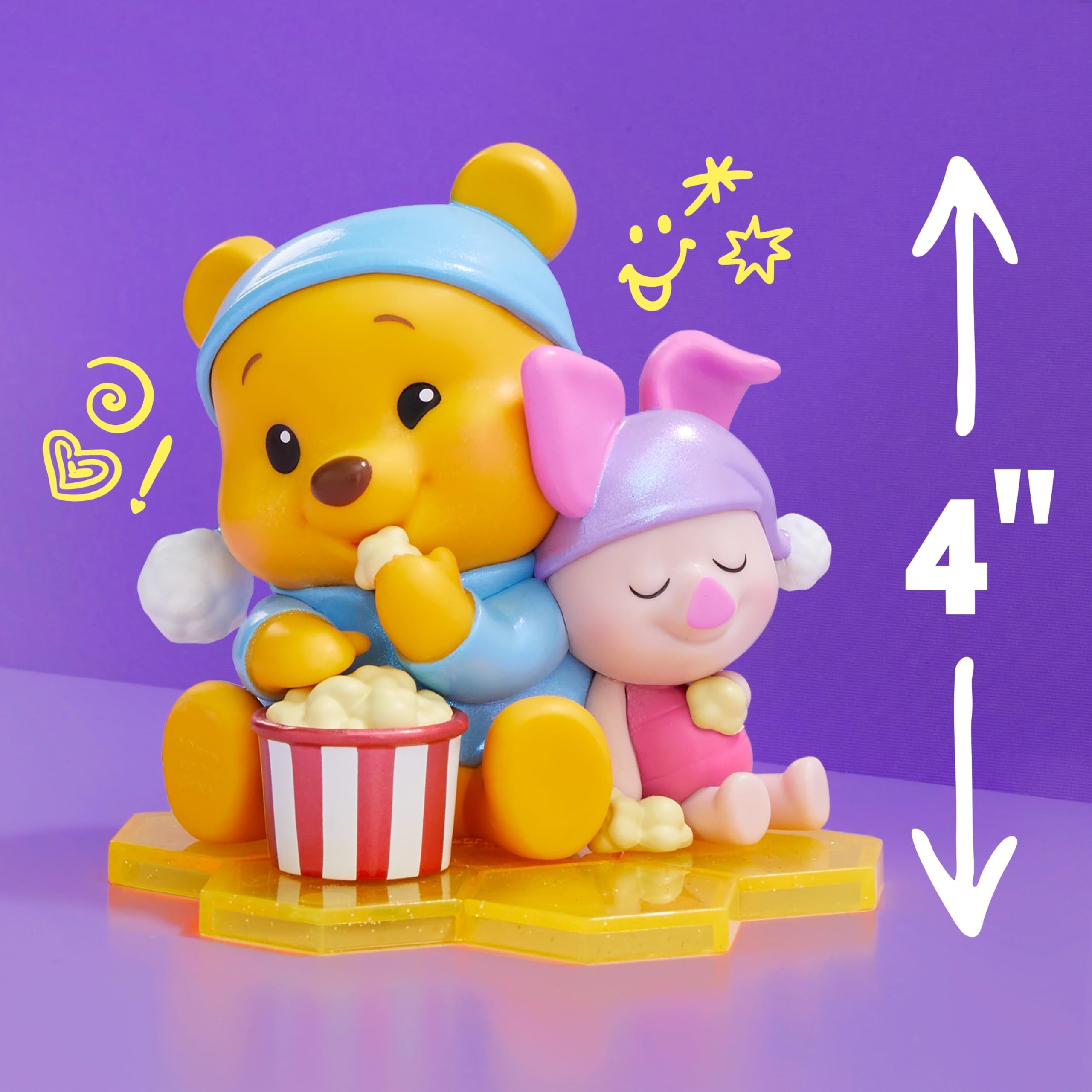 Just Play HAPPY HAUL Winnie the Pooh Hunny Crew Designer Figure | Surprise Collectible | Ages 8+ 3