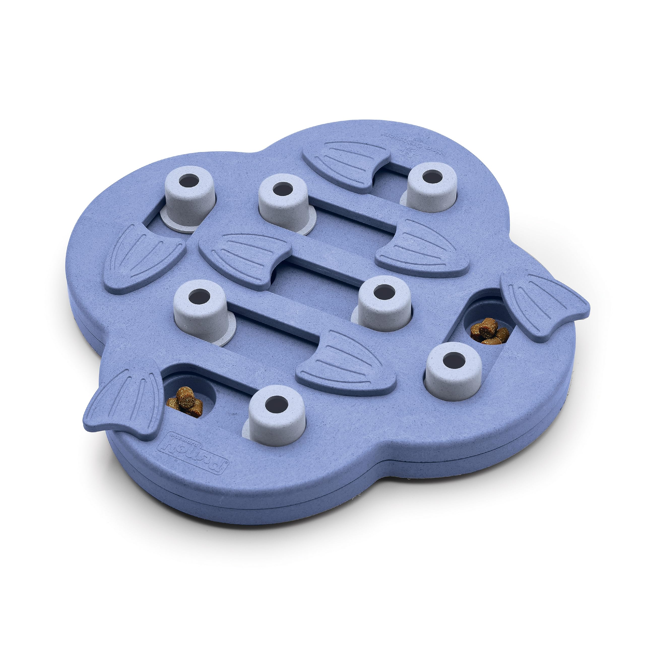 Outward Hound Nina Ottosson Dog Hide N' Slide Purple Interactive Treat Puzzle - Level 2 Intermediate 1