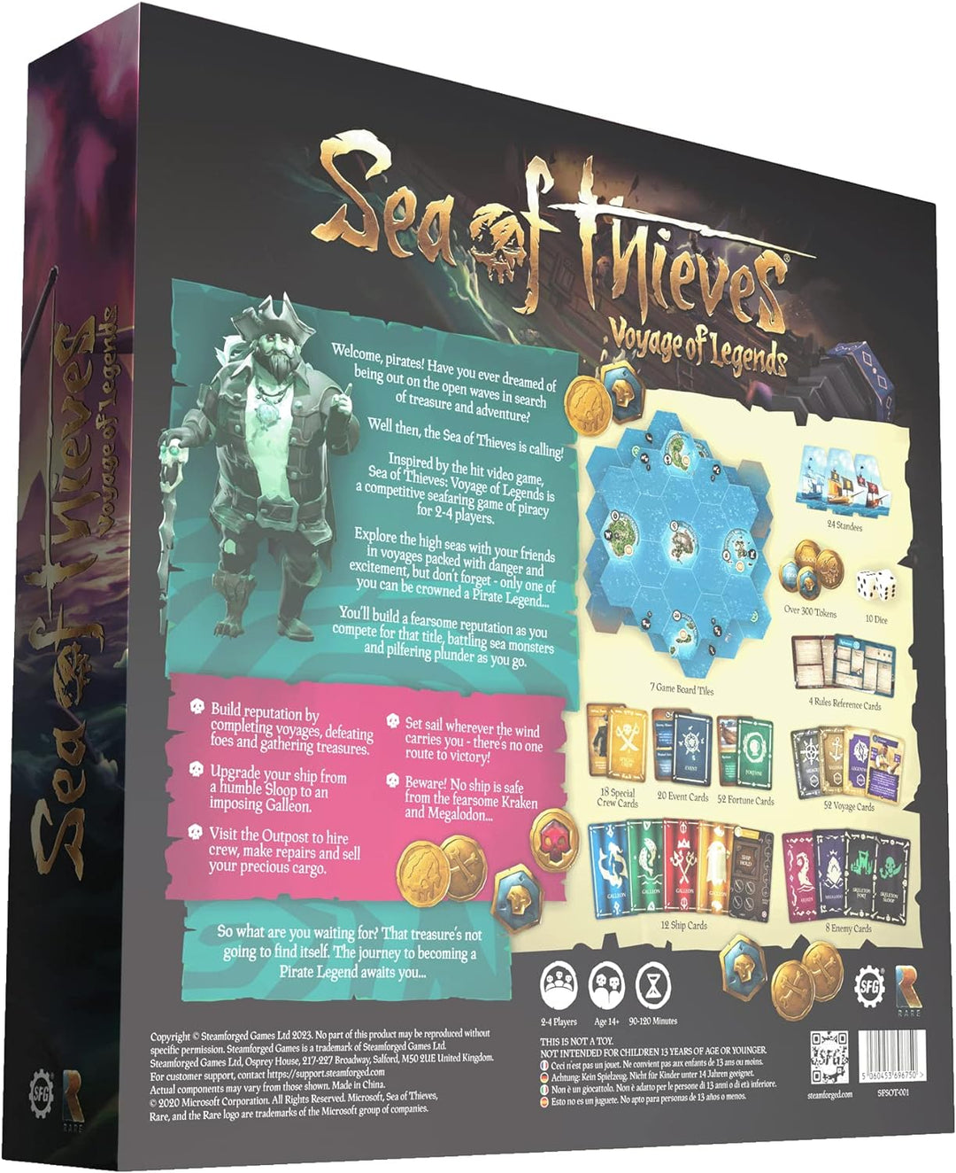 Steamforged Sea of Thieves: Voyage of Legends Board Game (SFSOT-001)