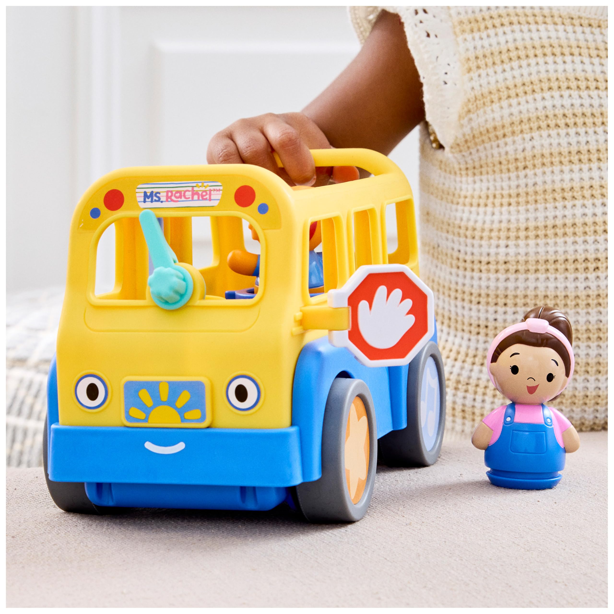 Ms. Rachel Official My First Learning Electronic School Bus with 2 Figures | Ages 12m+ 7