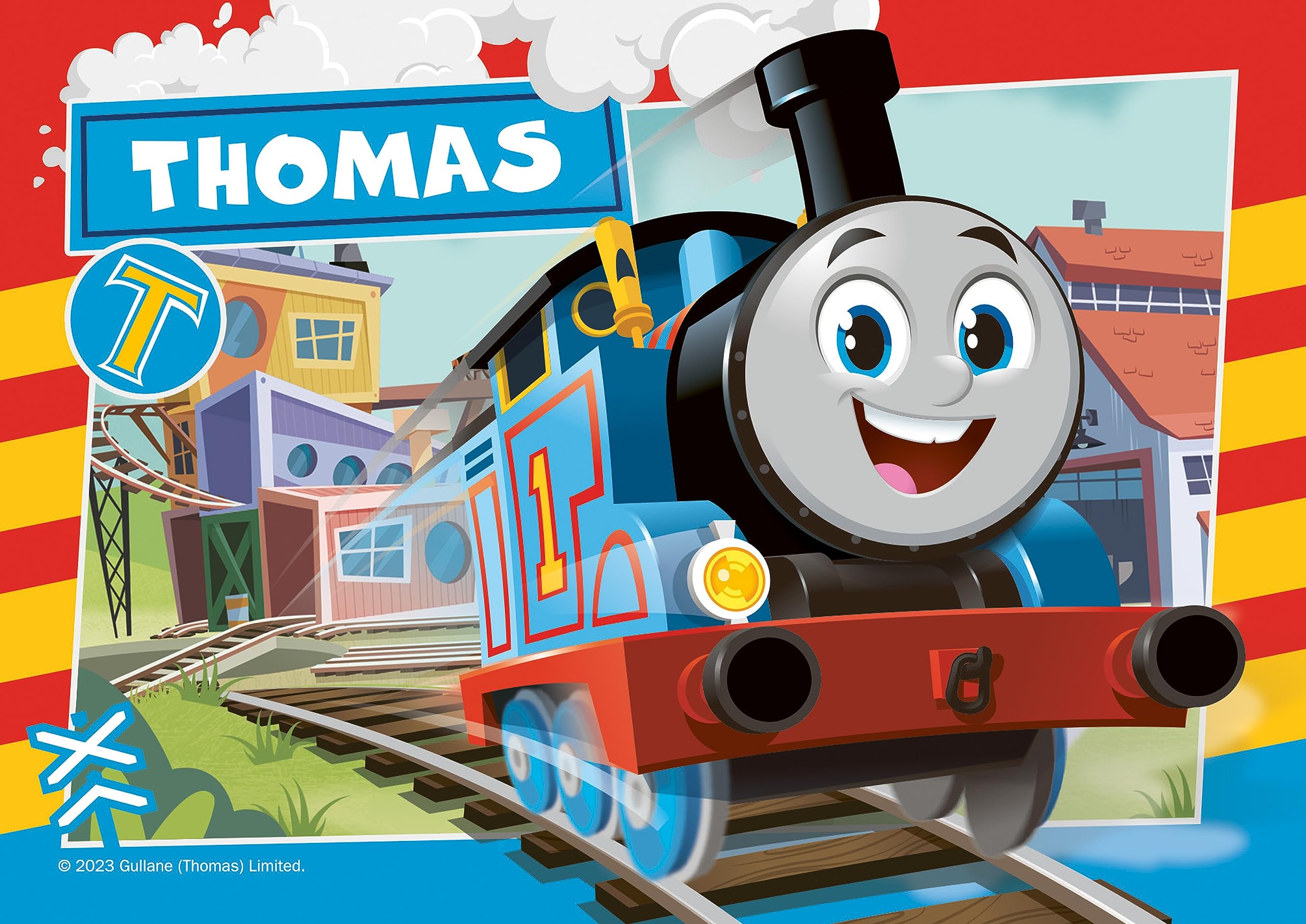 Ravensburger Thomas & Friends First Jigsaw Puzzle - 4-in-1 Progressive Puzzle Set for Toddlers 18 Months+ 11